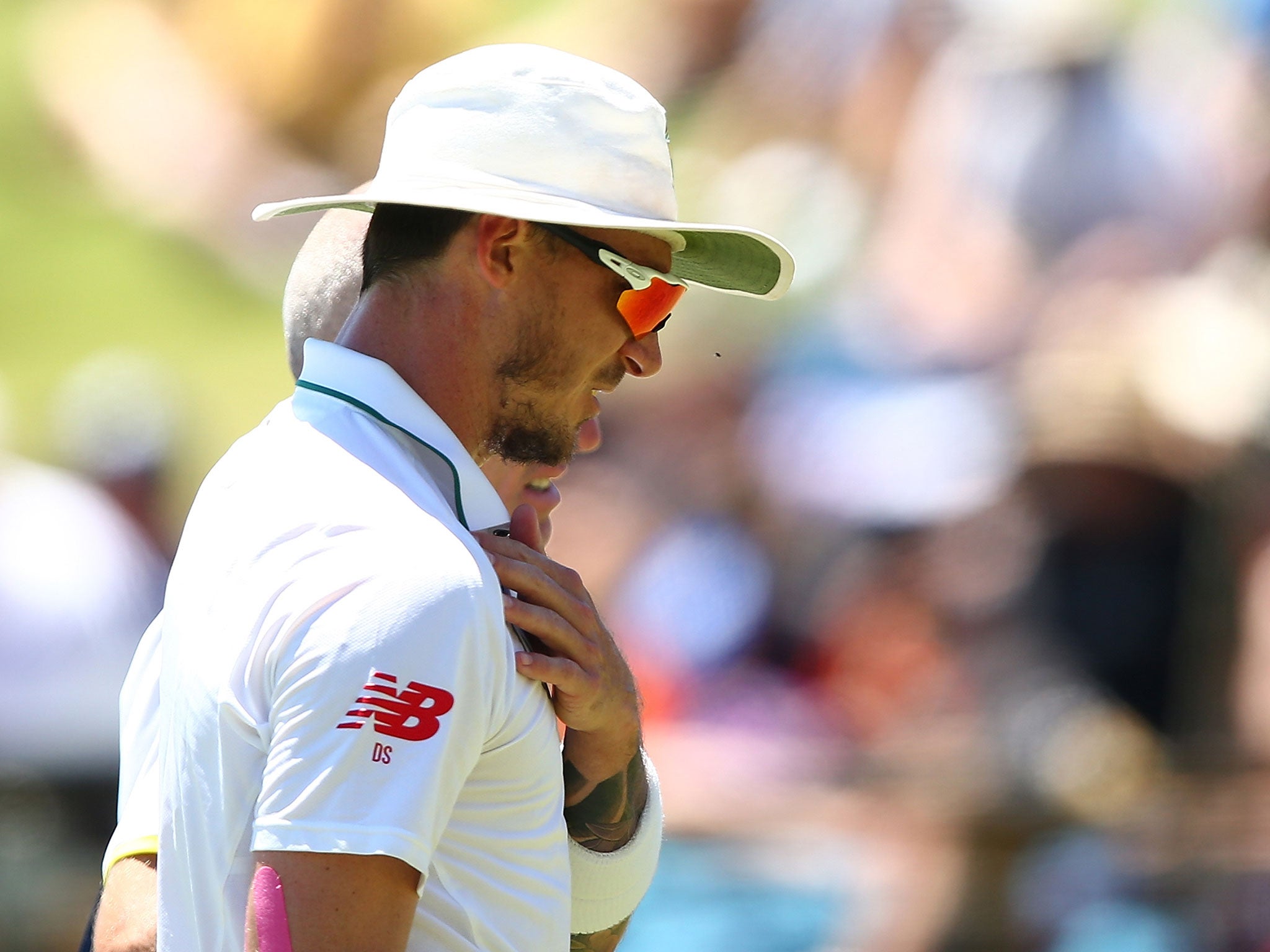 South Africa lost Dale Steyn early on to injury