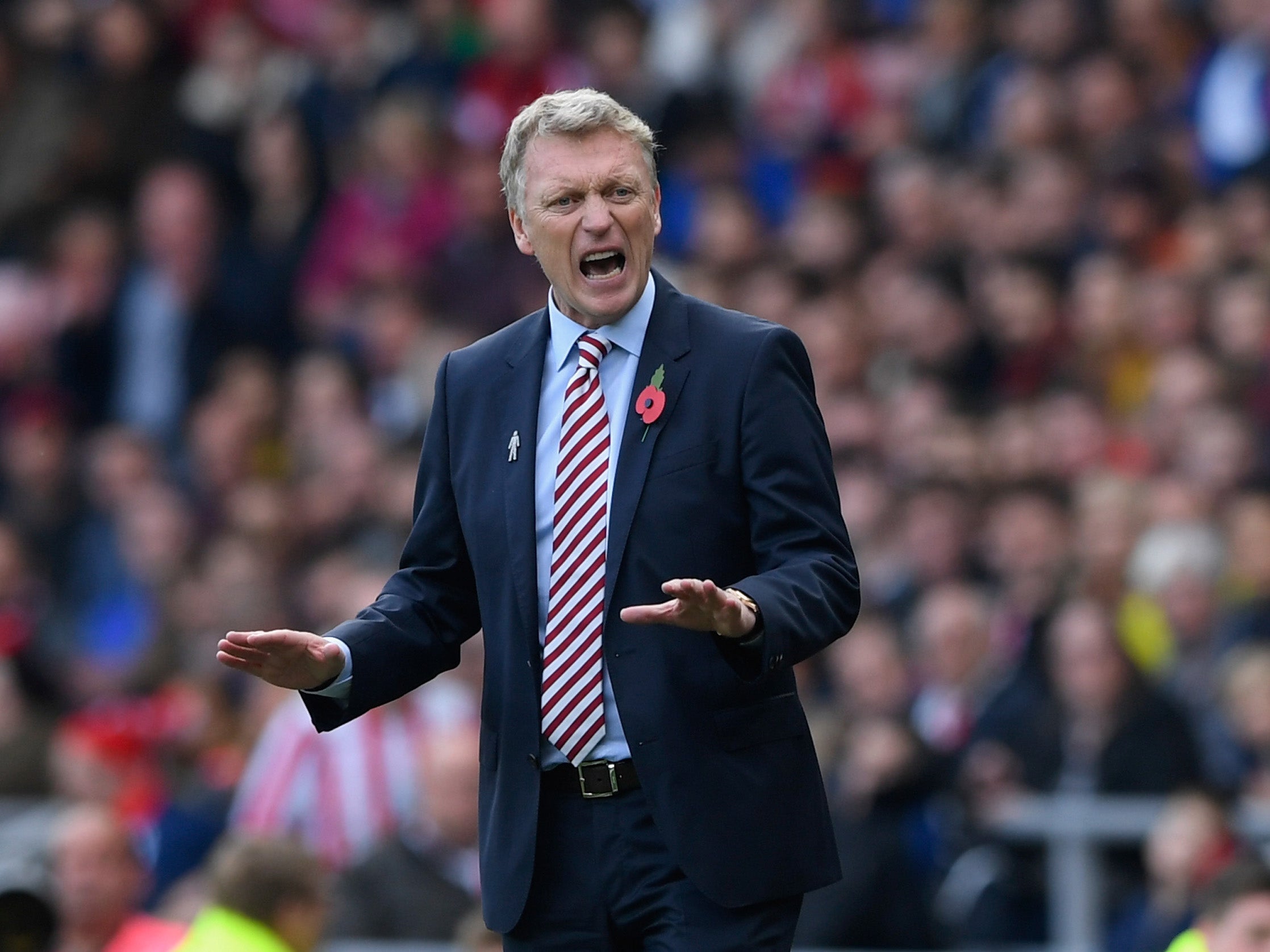 David Moyes is under increasing pressure at the Stadium of Light