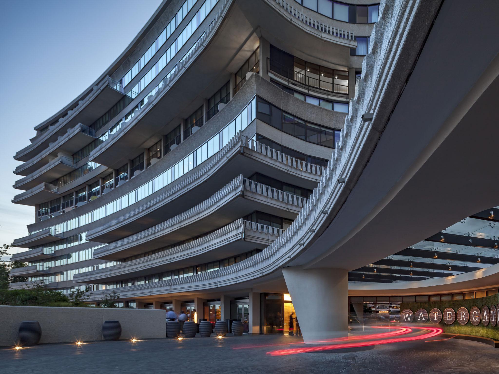 The exterior of the Watergate