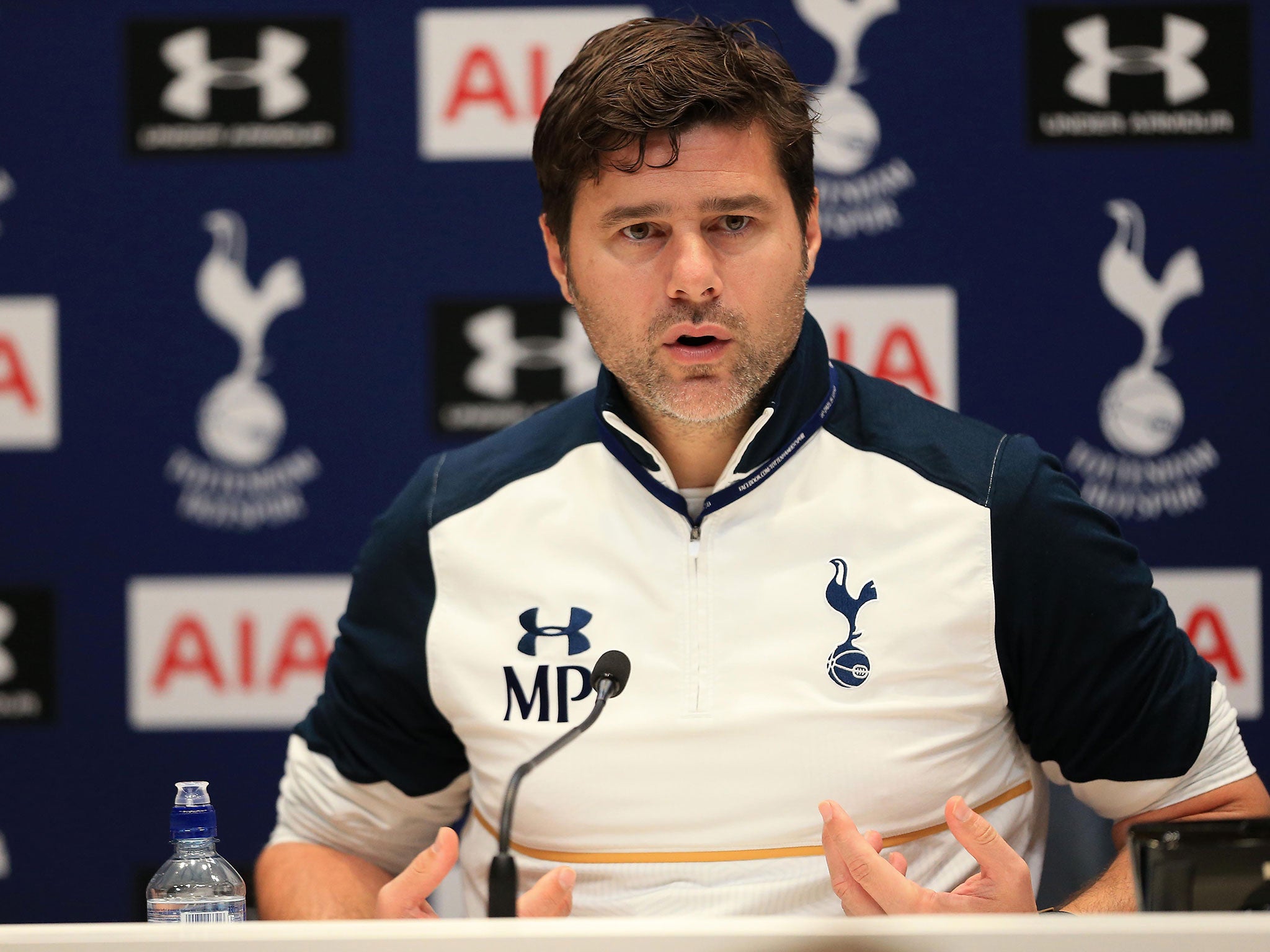 Mauricio Pochettino speaking ahead of Sunday's clash with Arsenal