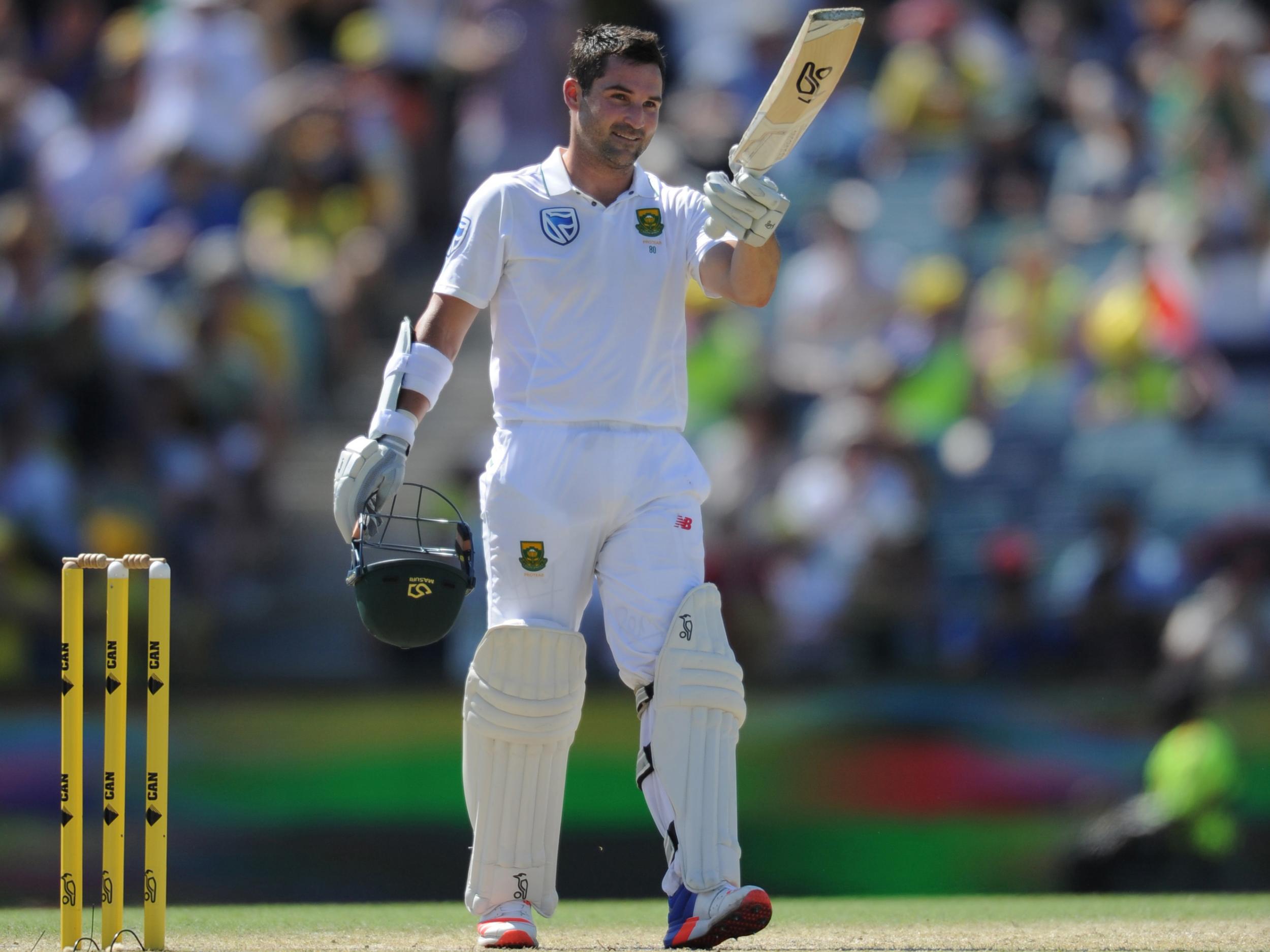 Dean Elgar hit 127 from 316 balls