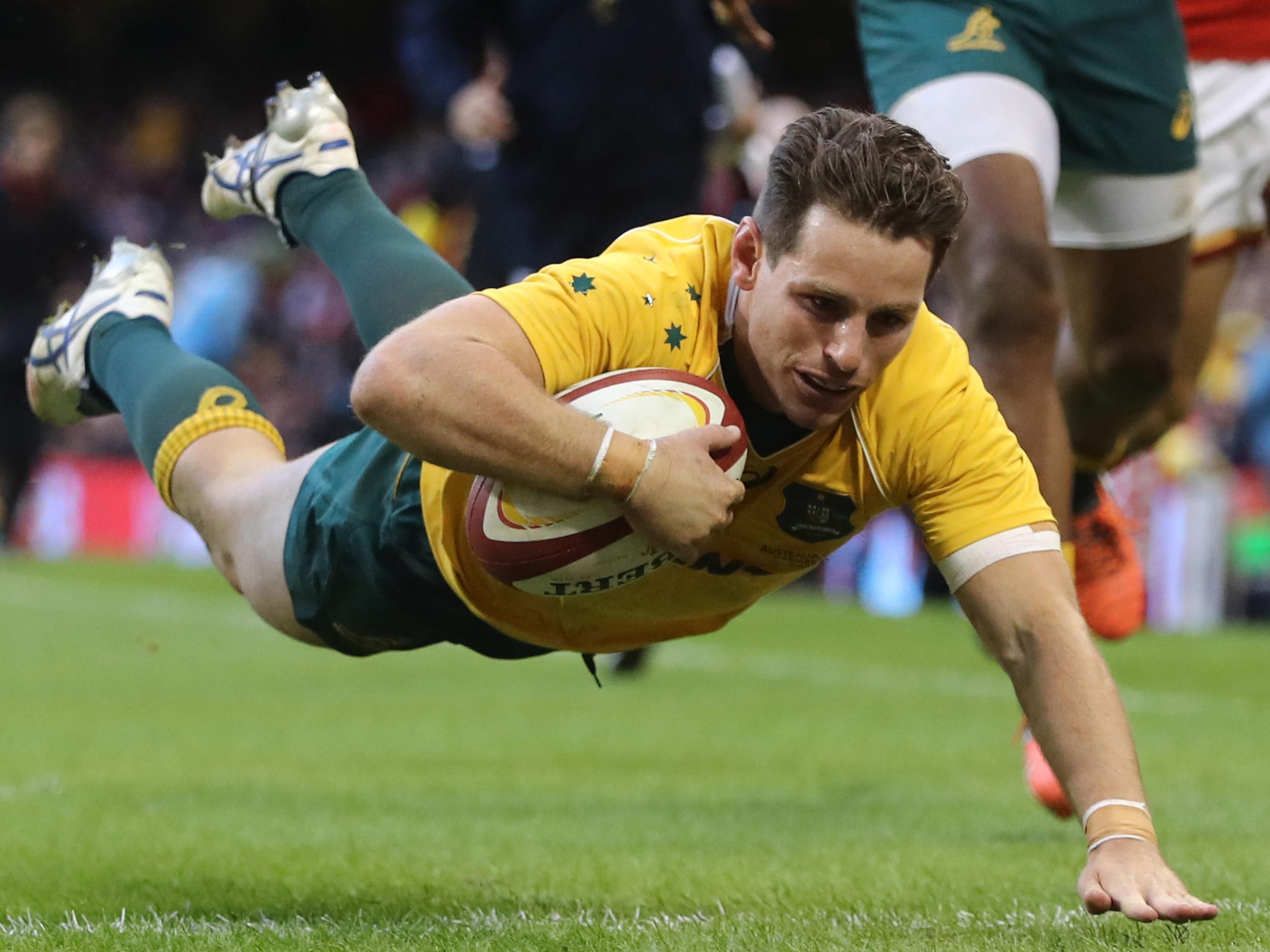 Foley scored in the second half for Australia