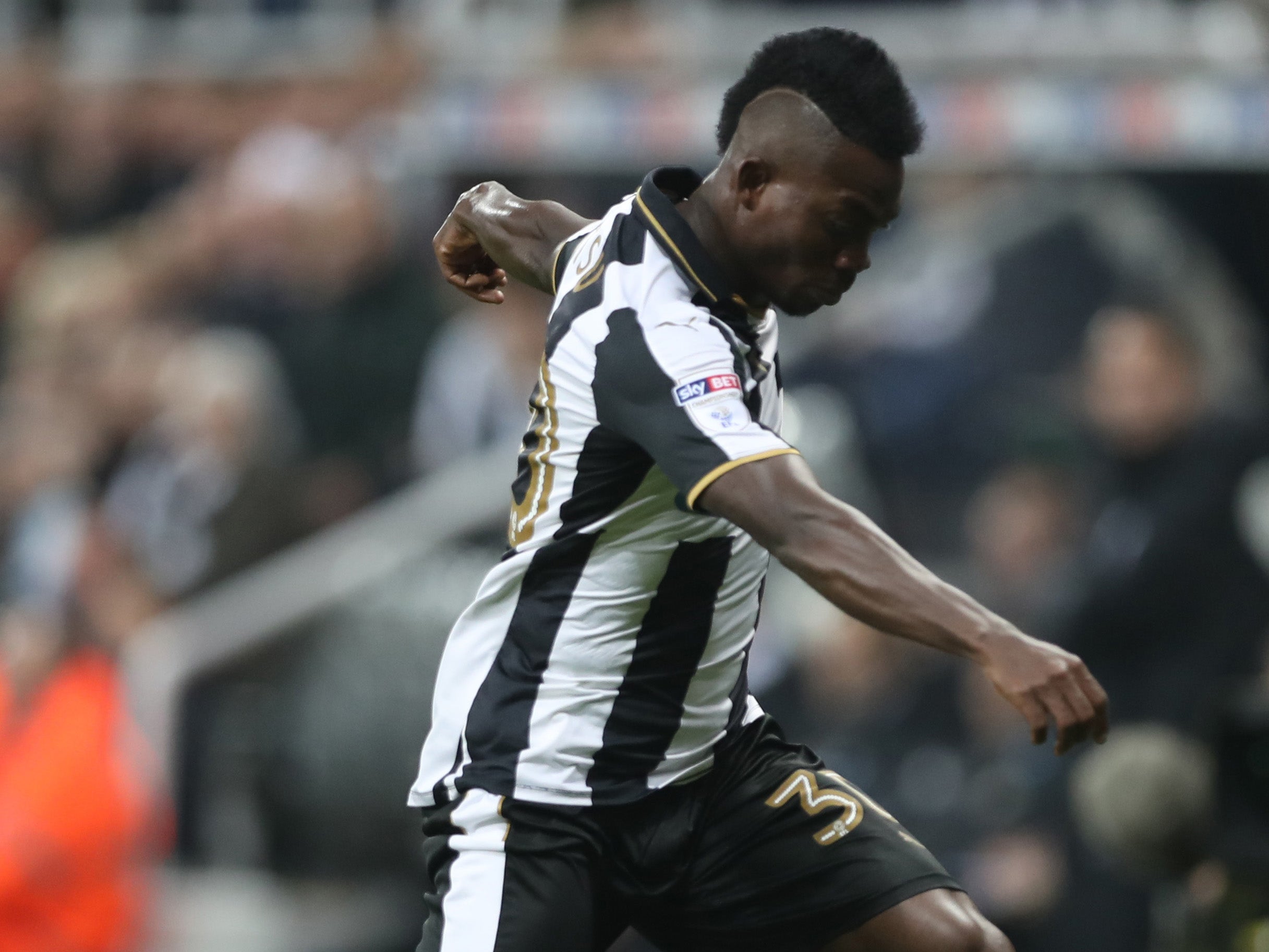 Christian Atsu opened the scoring for Newcastle