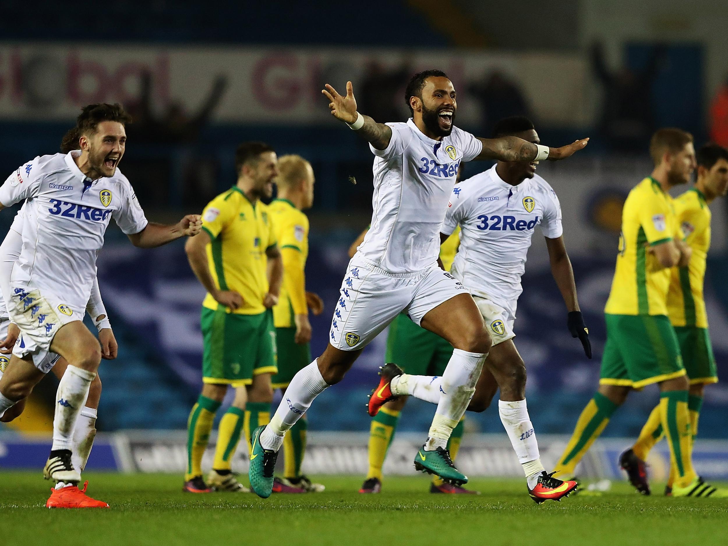 Leeds won late on to condemn Norwich to another defeat