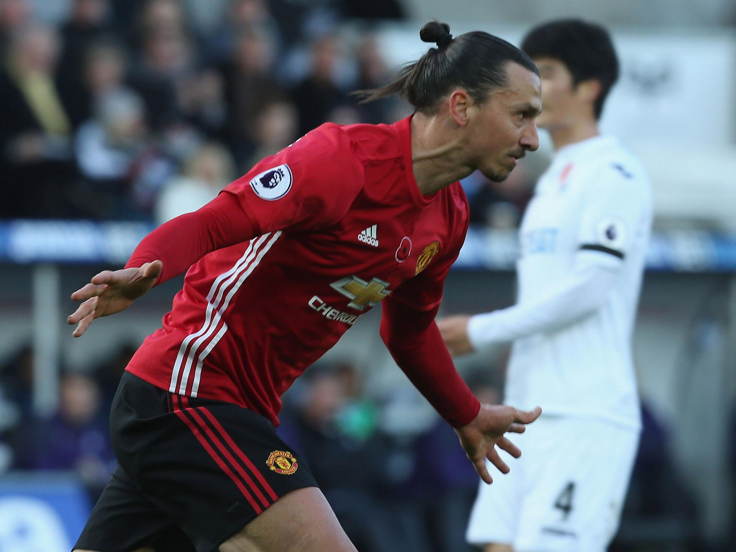 Ibrahimovic scored the 25,000th goal on Sunday