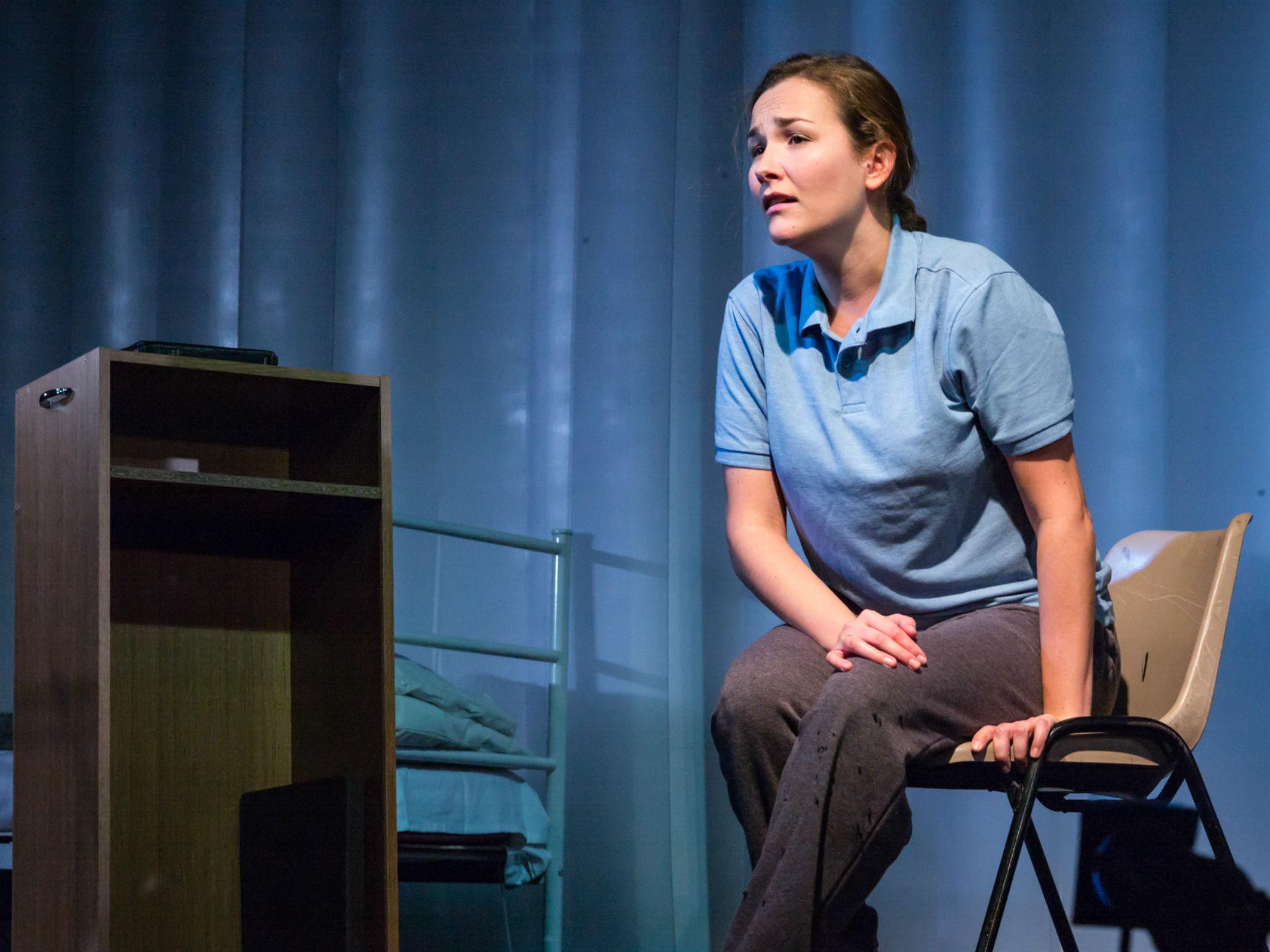 Bad day: Mezzo Kate Howden performing in Mark-Anthony Turnage’s monodrama Twice Through the Heart