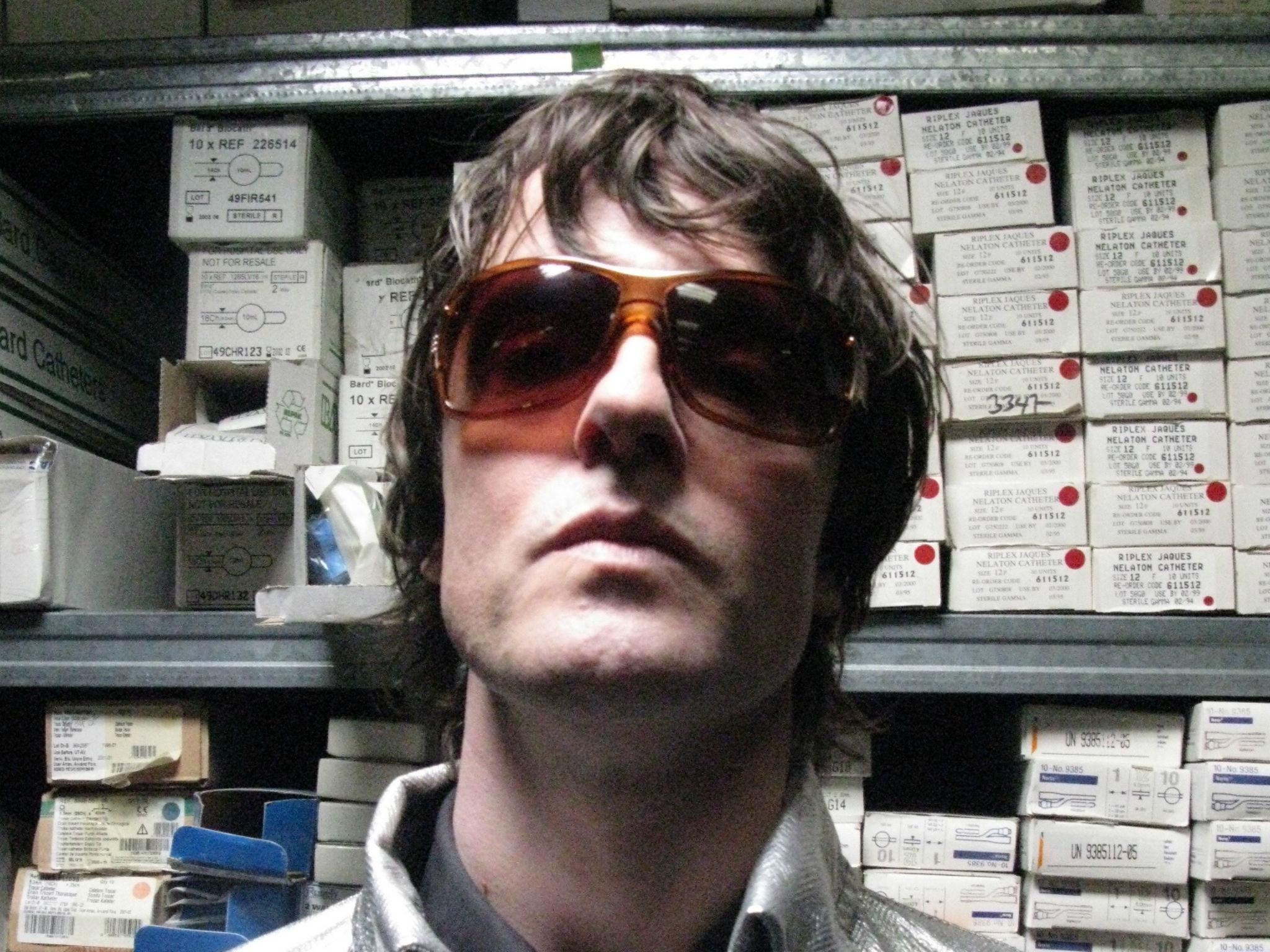 All work, no play: Jason Pierce, the frontman of Spiritualized, is working on his new record to be released next year