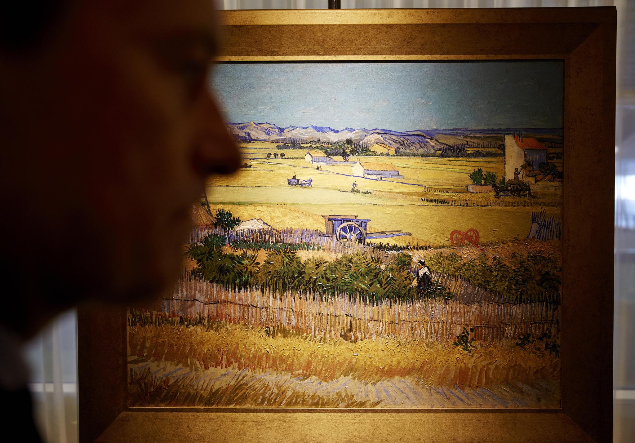 Works shown at Schiphol's Rijksmuseum have included Vincent van Gogh's The Harvest