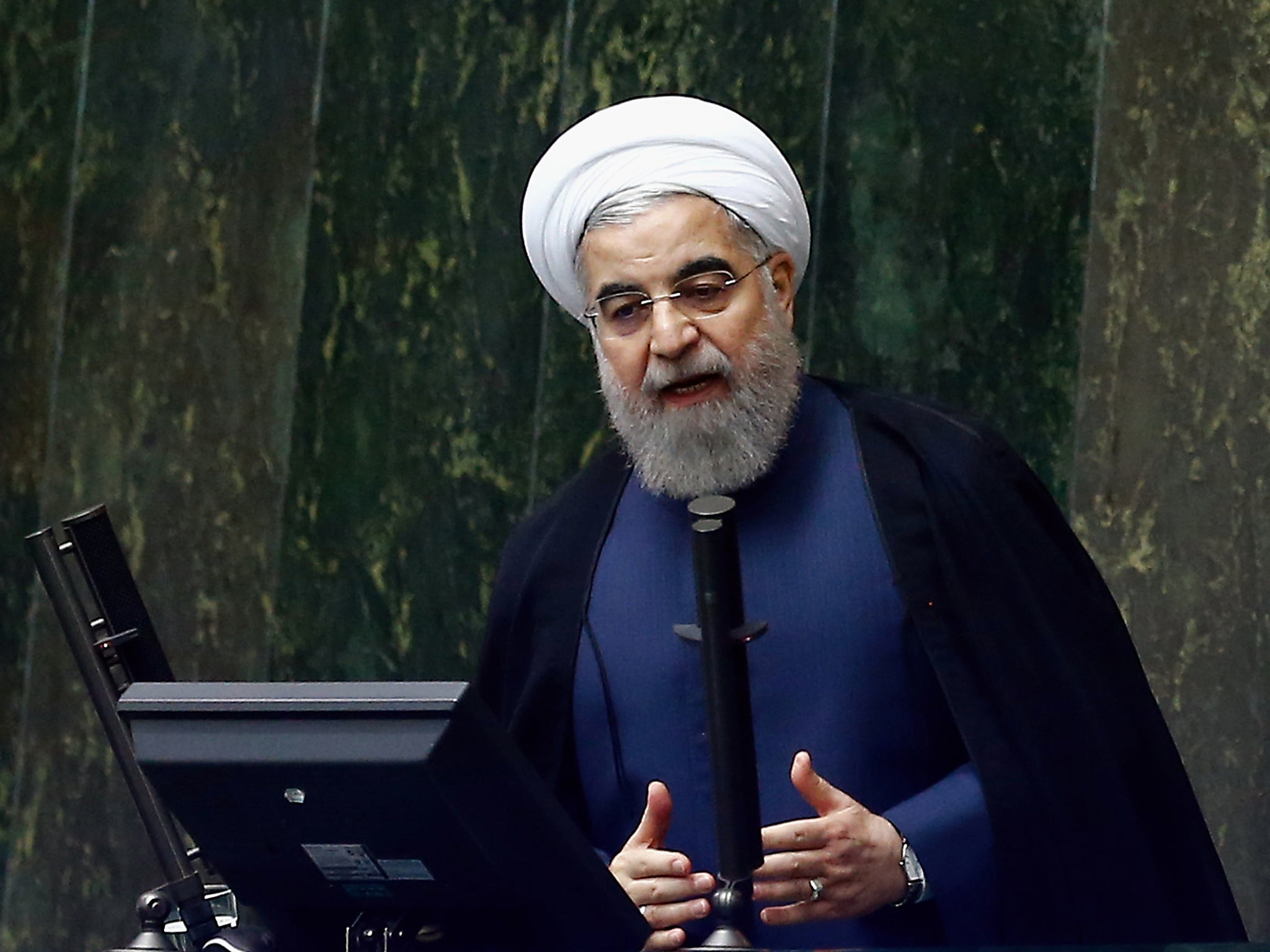 Iranian President Hassan Rouhani