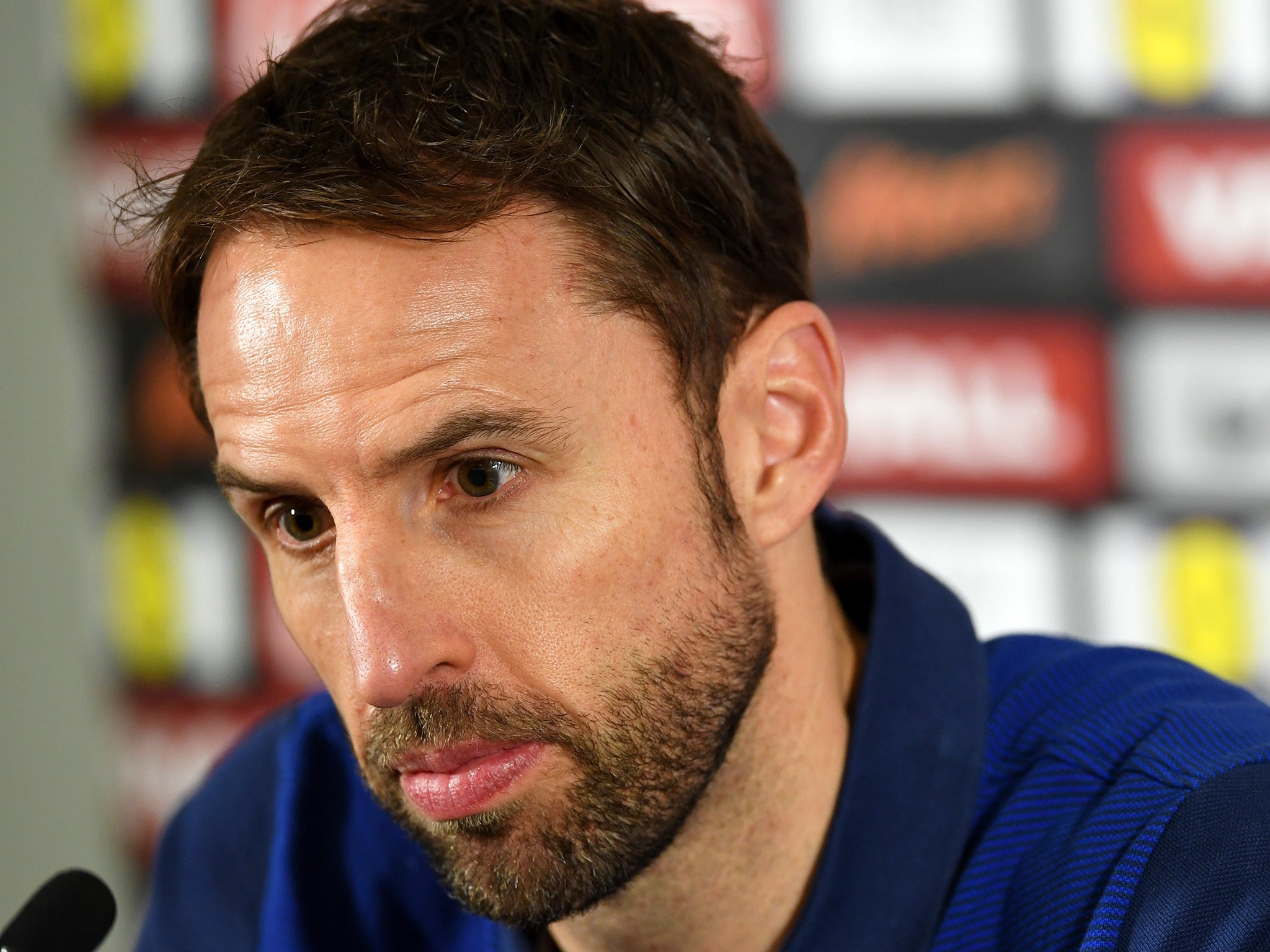 Southgate gave another impressive, articulate performance in front of the media