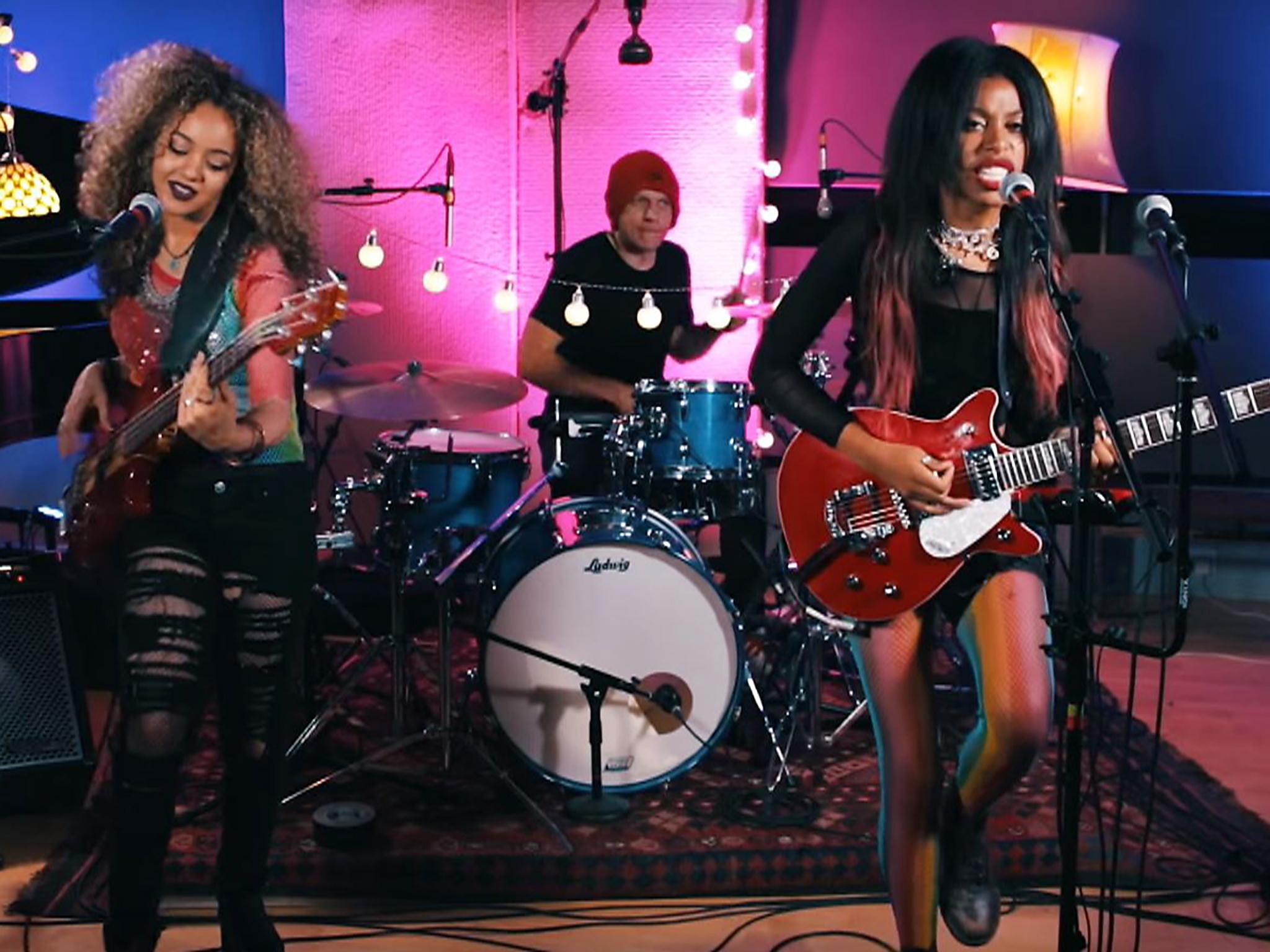 
The Nova Twins have been startling audiences in London and beyond with their blend of grime and punk (YouTube)