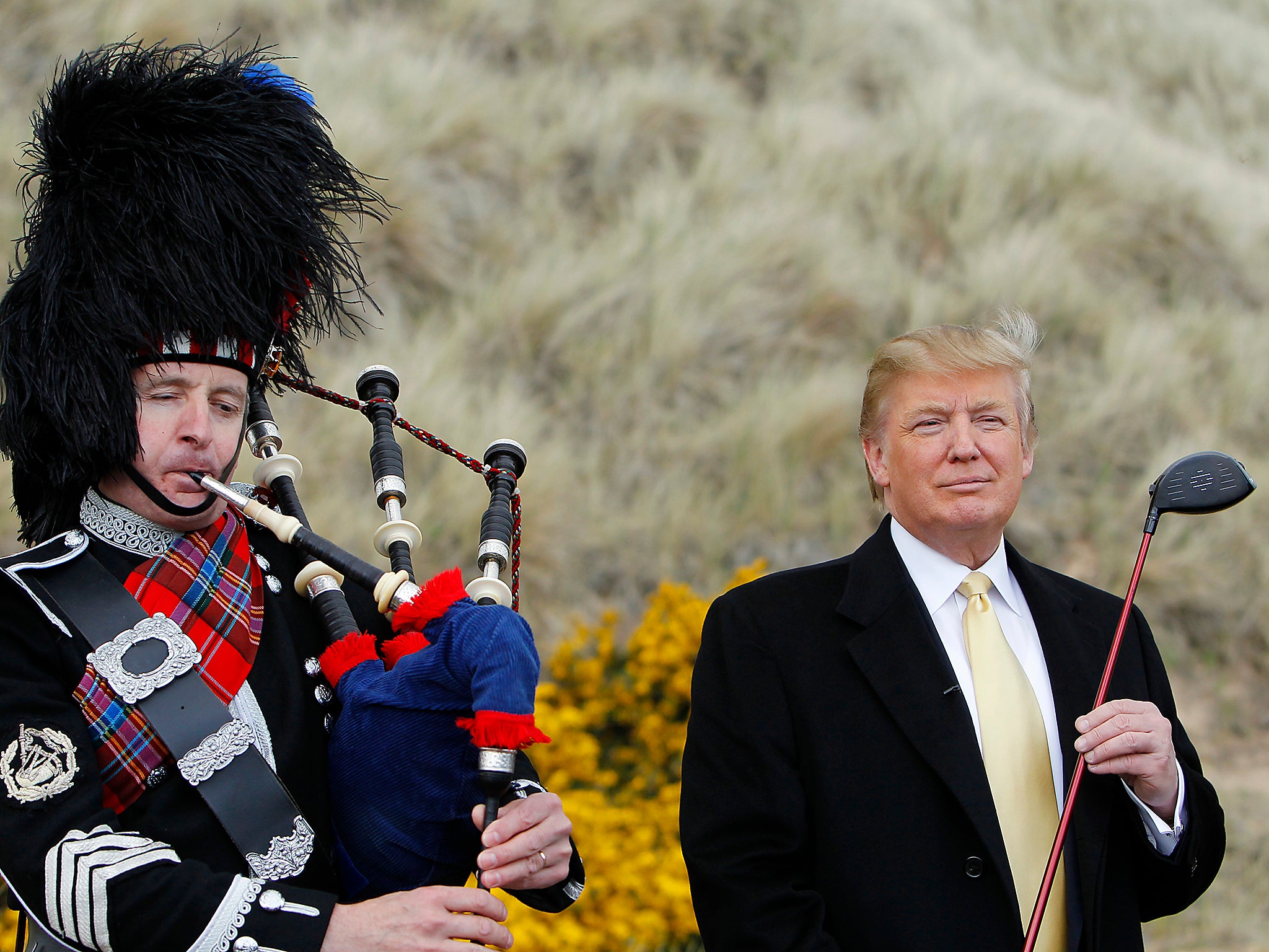 &#13;
“We enjoy a great relationship with all of our neighbours with the exception of a few who have fought the project” – Trump International Golf Links &#13;