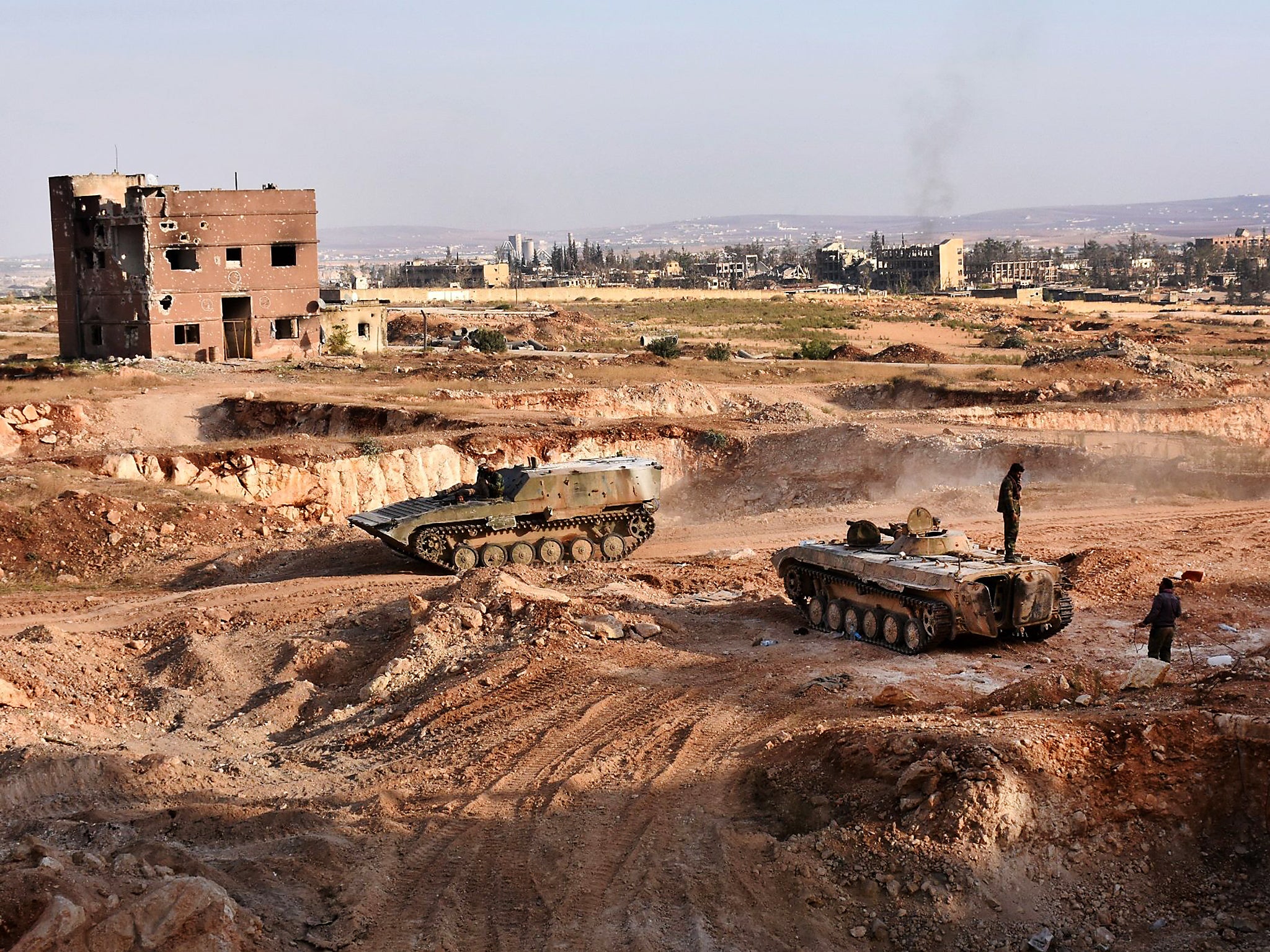 Aleppo, Syria: intervention in the Middle East has caused problems for past US presidents