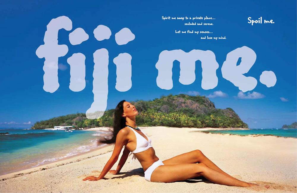 Tourism Fiji's old slogan - not quite "CU in the NT", but close