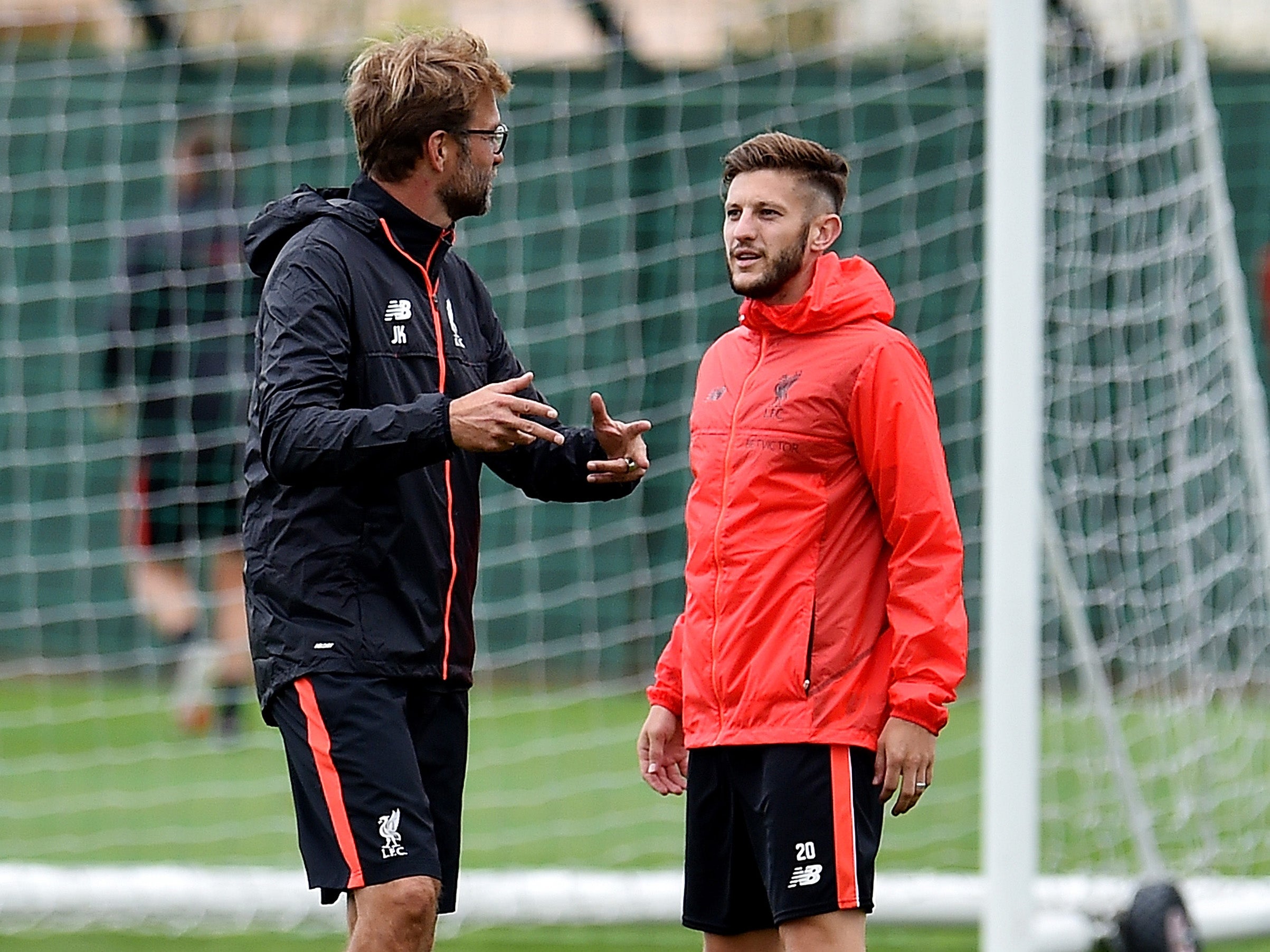 Lallana used Klopp as an example of how a manager gives the team identity