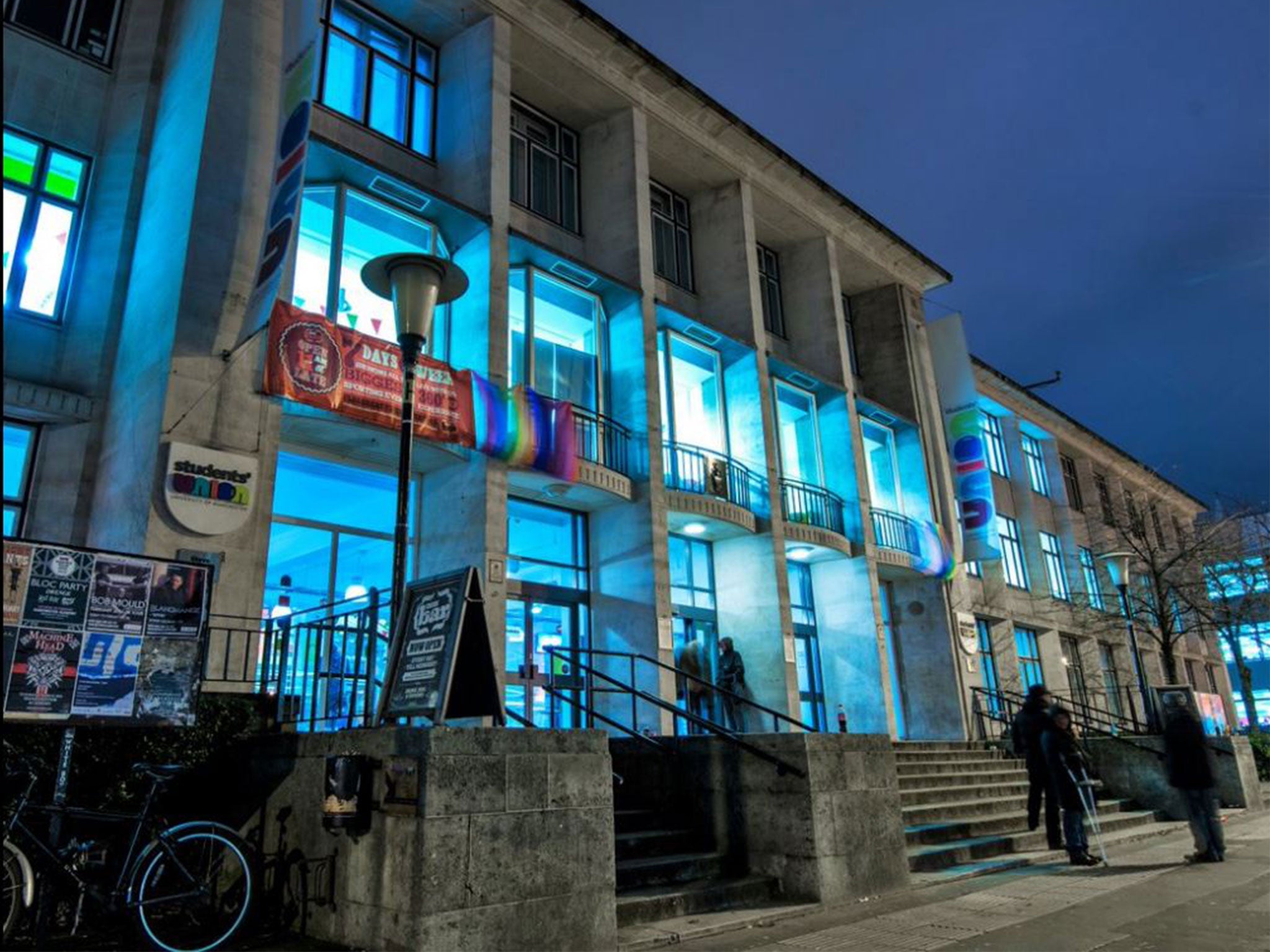 Manchester student union was said to be packed out with students from across the city for election night event