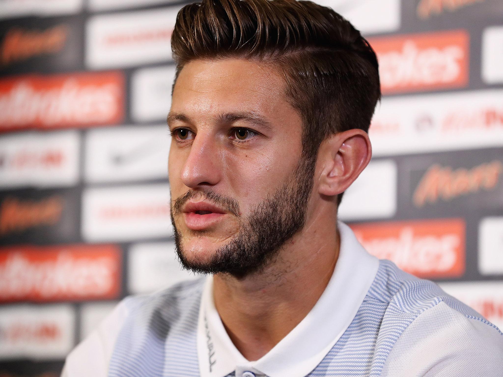 Adam Lallana has called on the FA to name the next permanent England boss (Getty )