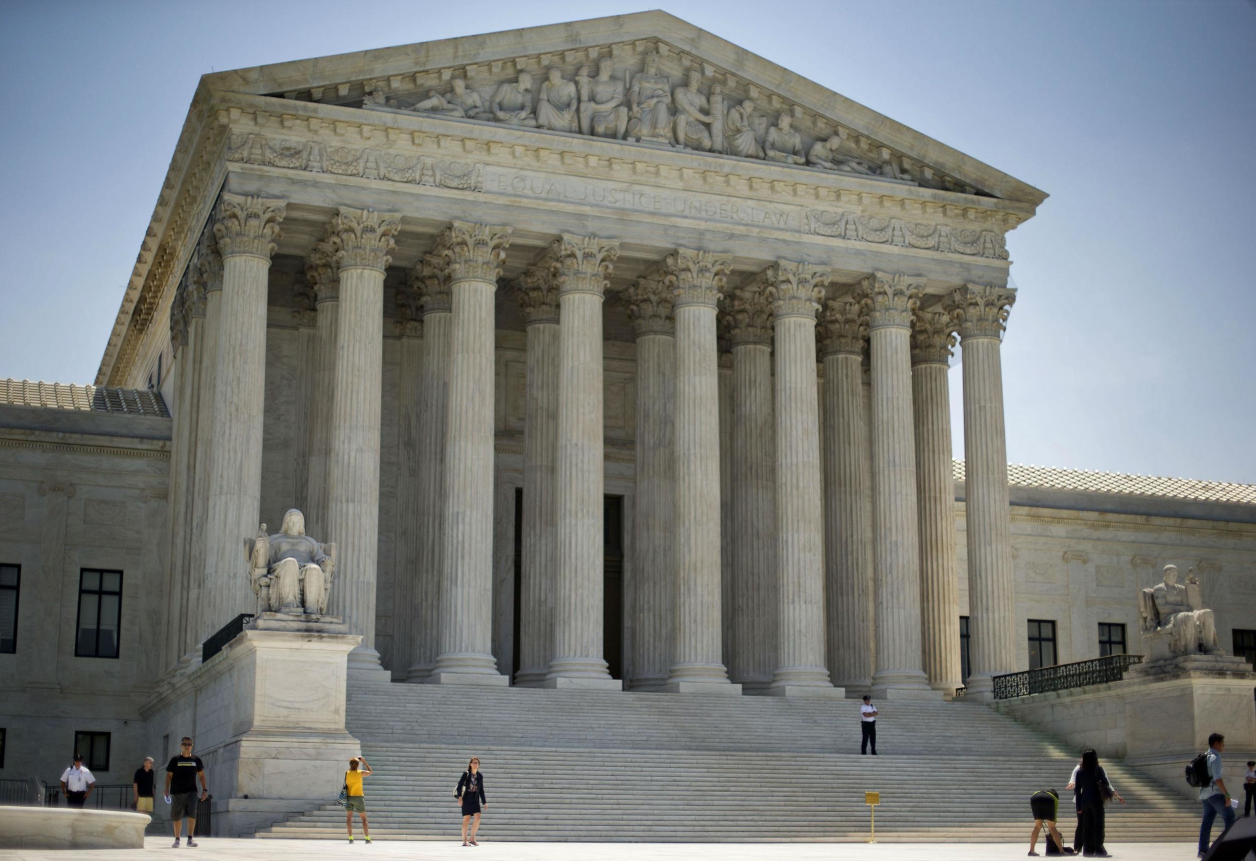 The US Supreme Court in Washington DC