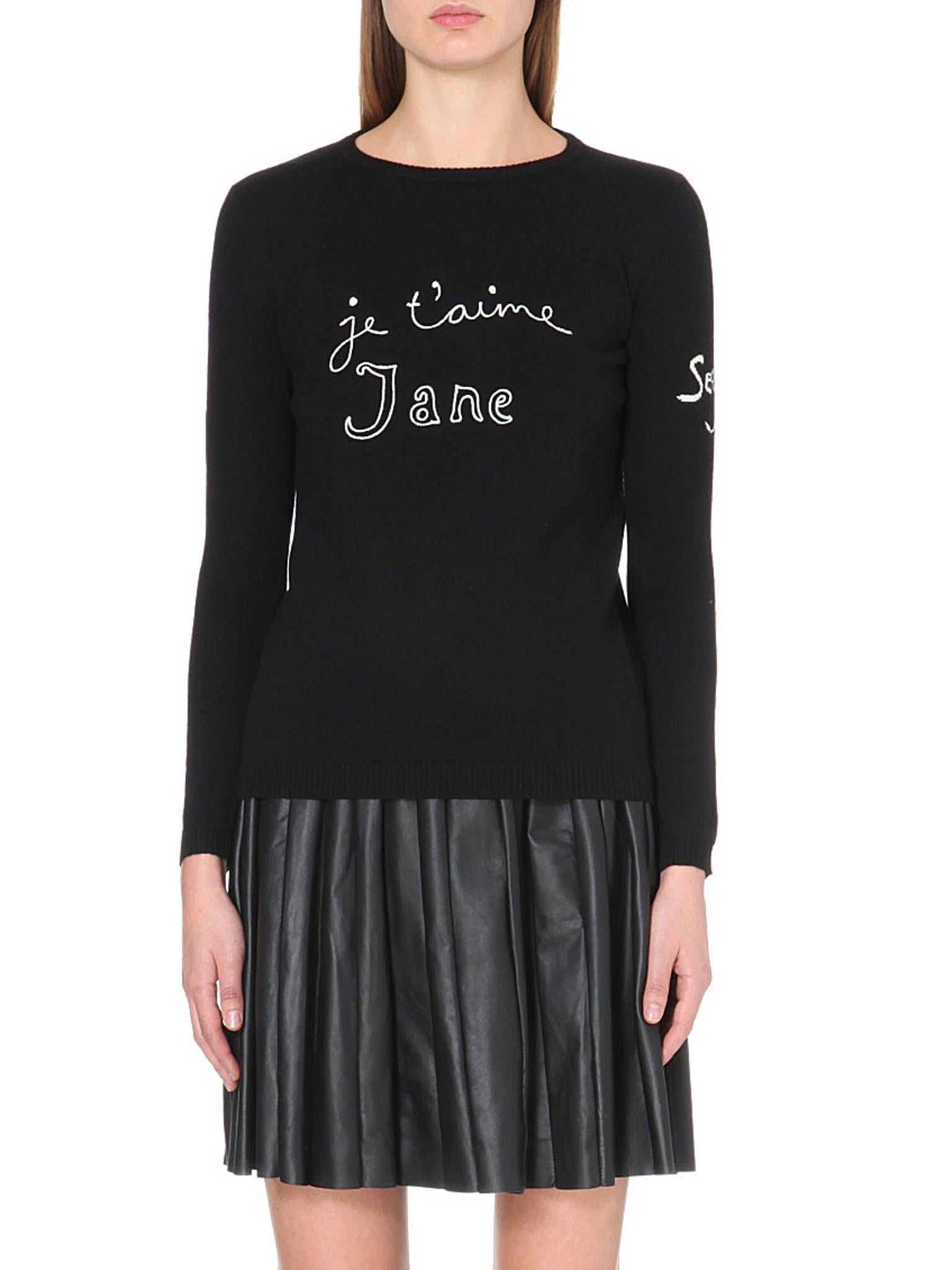 Je T’aime Jane Merino Wool Jumper, Bella Freud £280 selfridges.com