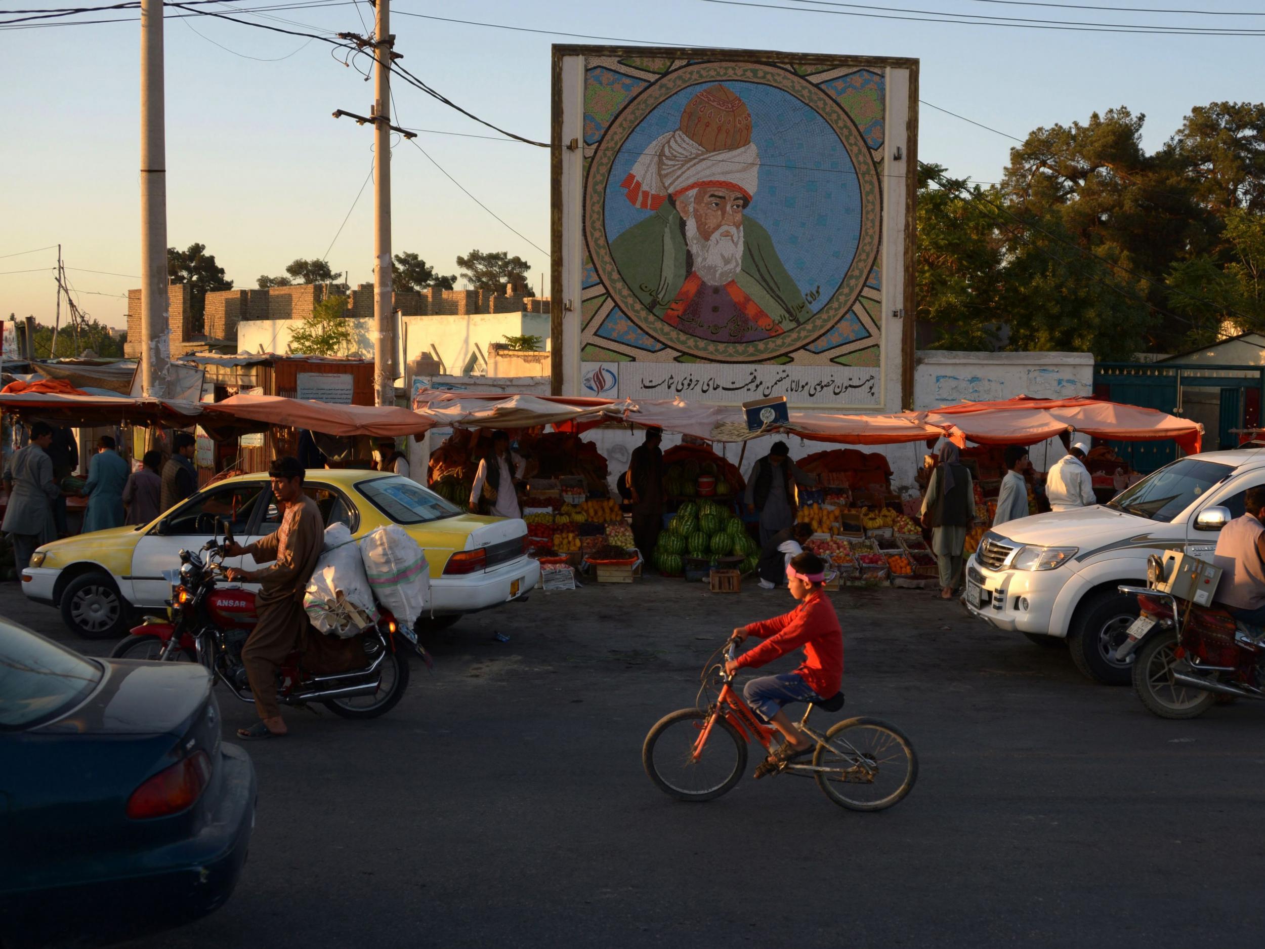 The Afghan city of Mazar-i-Sharif, where the attack took place, is usually tranquil