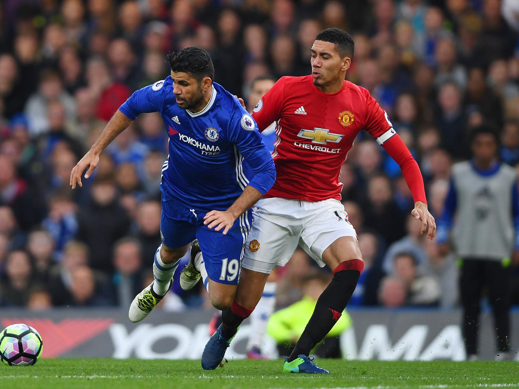 Smalling played against Chelsea with his toe broken in two places
