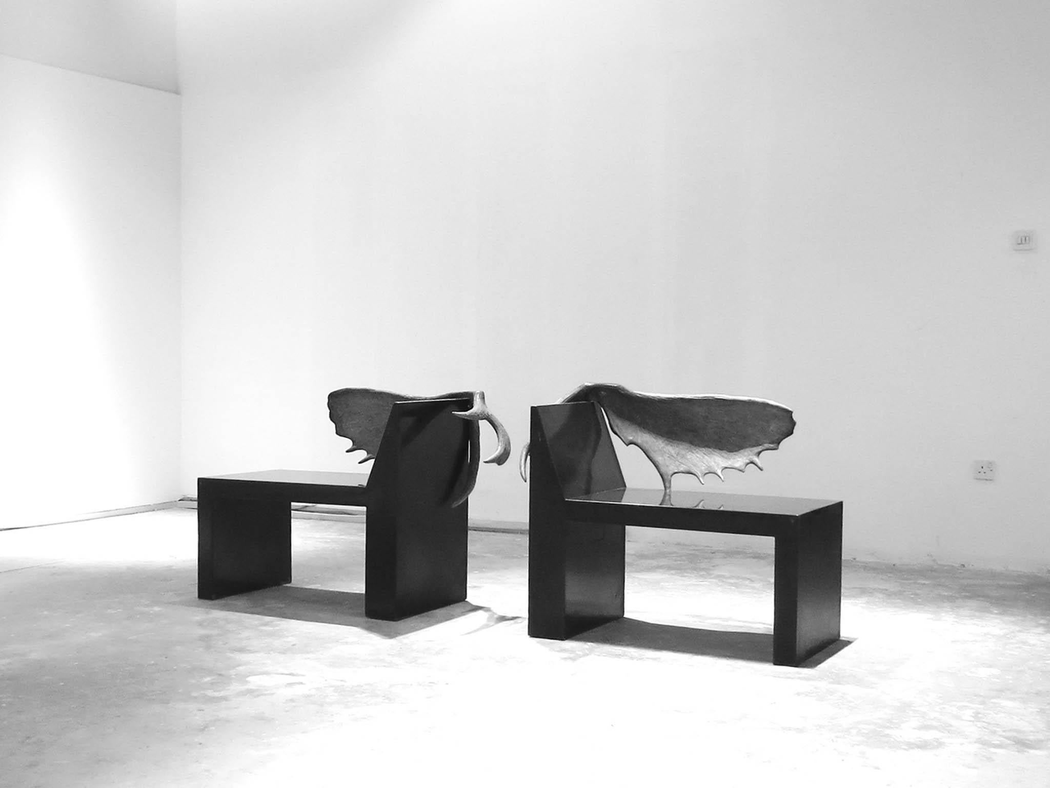 The furniture will exhibit at the Museum of Contemporary Art, Los Angeles next month