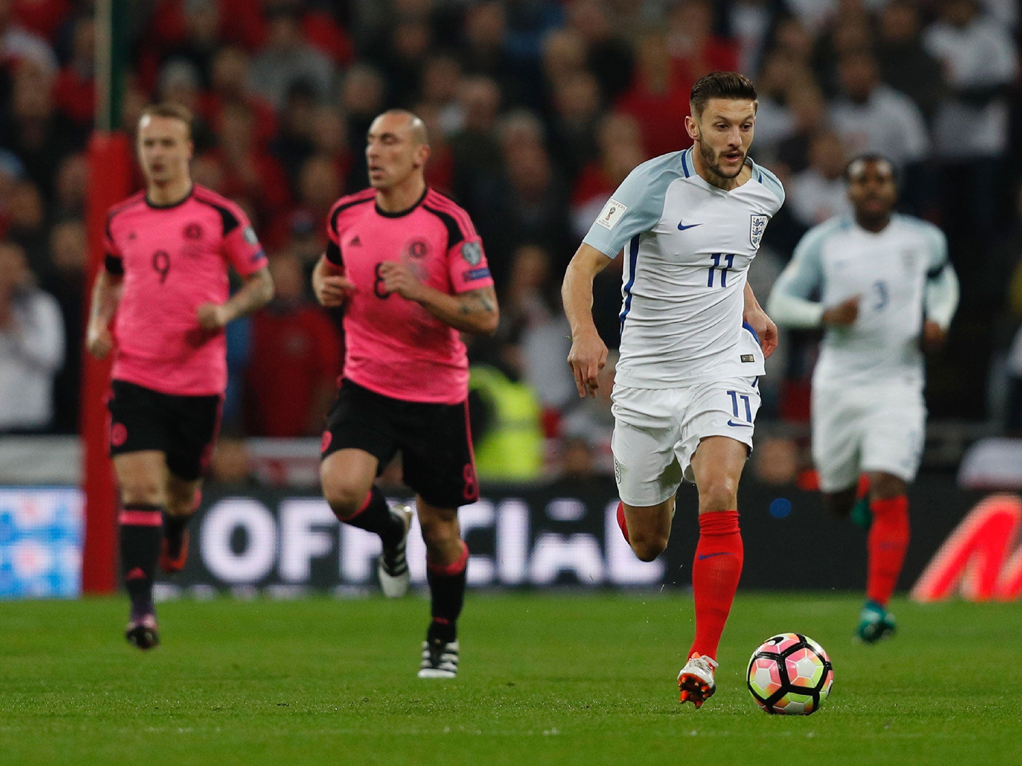 Lallana praised Southgate for bringing 'stability' to the England camp