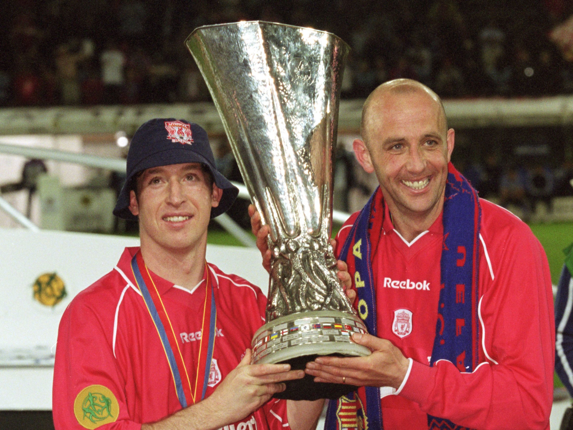 Gary McAllister spotted the object when warming up with Robbie Fowler