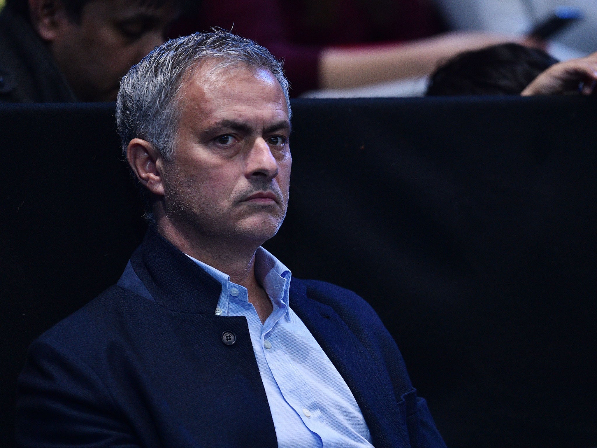 Jose Mourinho was in attendance for the opening day of the ATP World Tour Finals