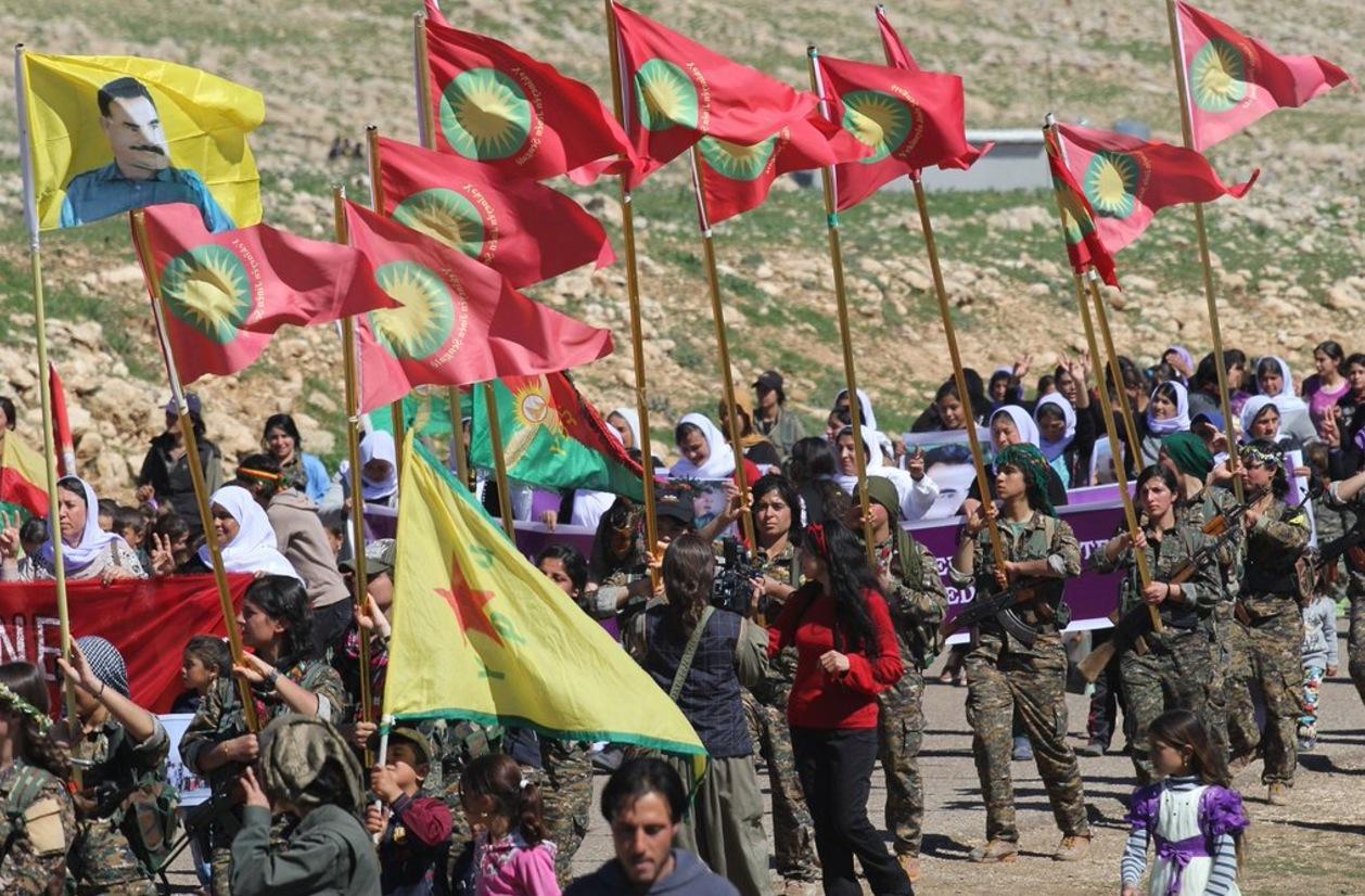 The Sinjar Women’s Units was formed with the help of Kurdish fighters in 2015 to protect the Yazidi community in the wake of attacks by Isis