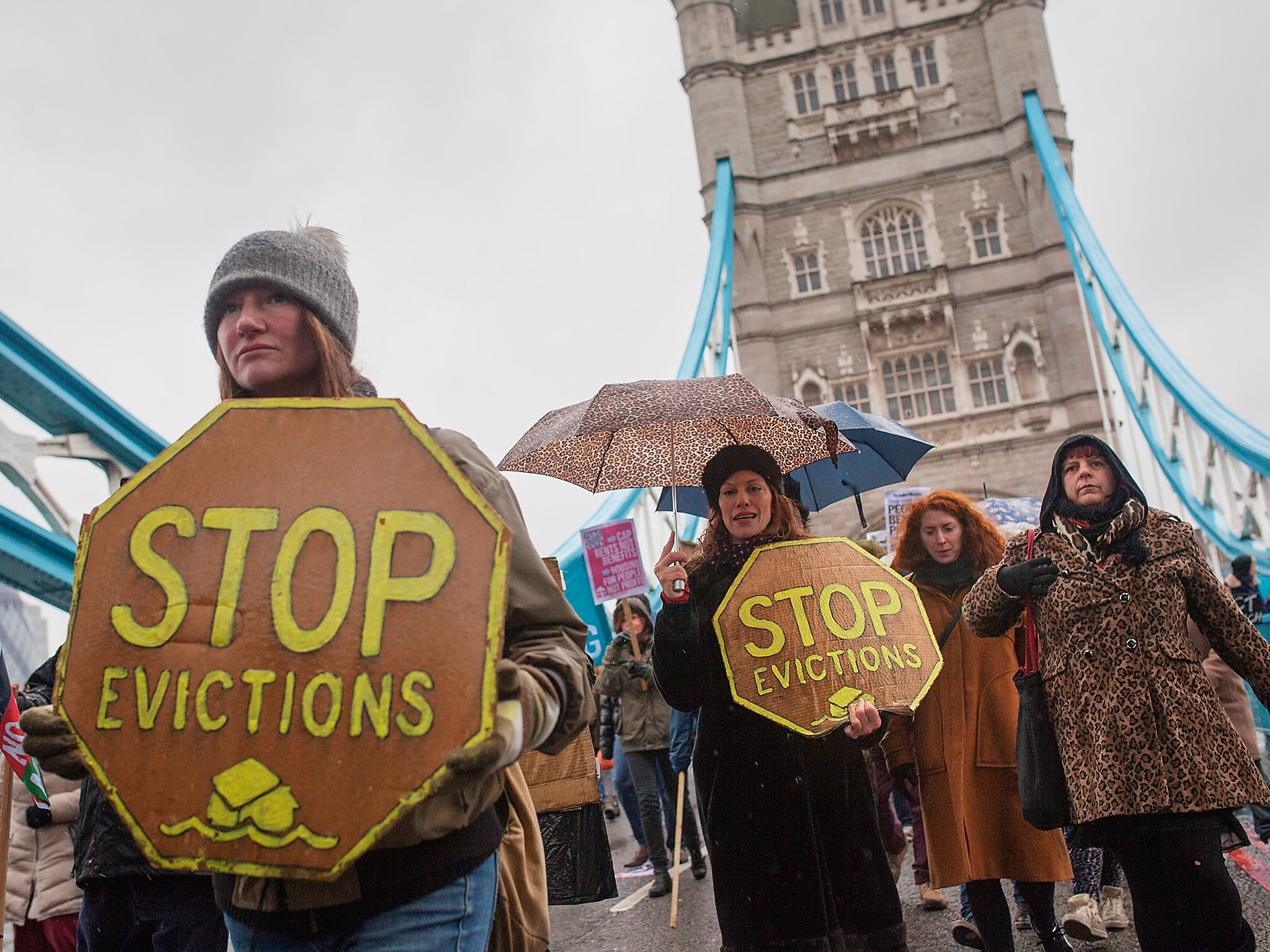 Almost 19,000 families became homeless after being evicted by a private landlord in the past year, the highest number ever recorded