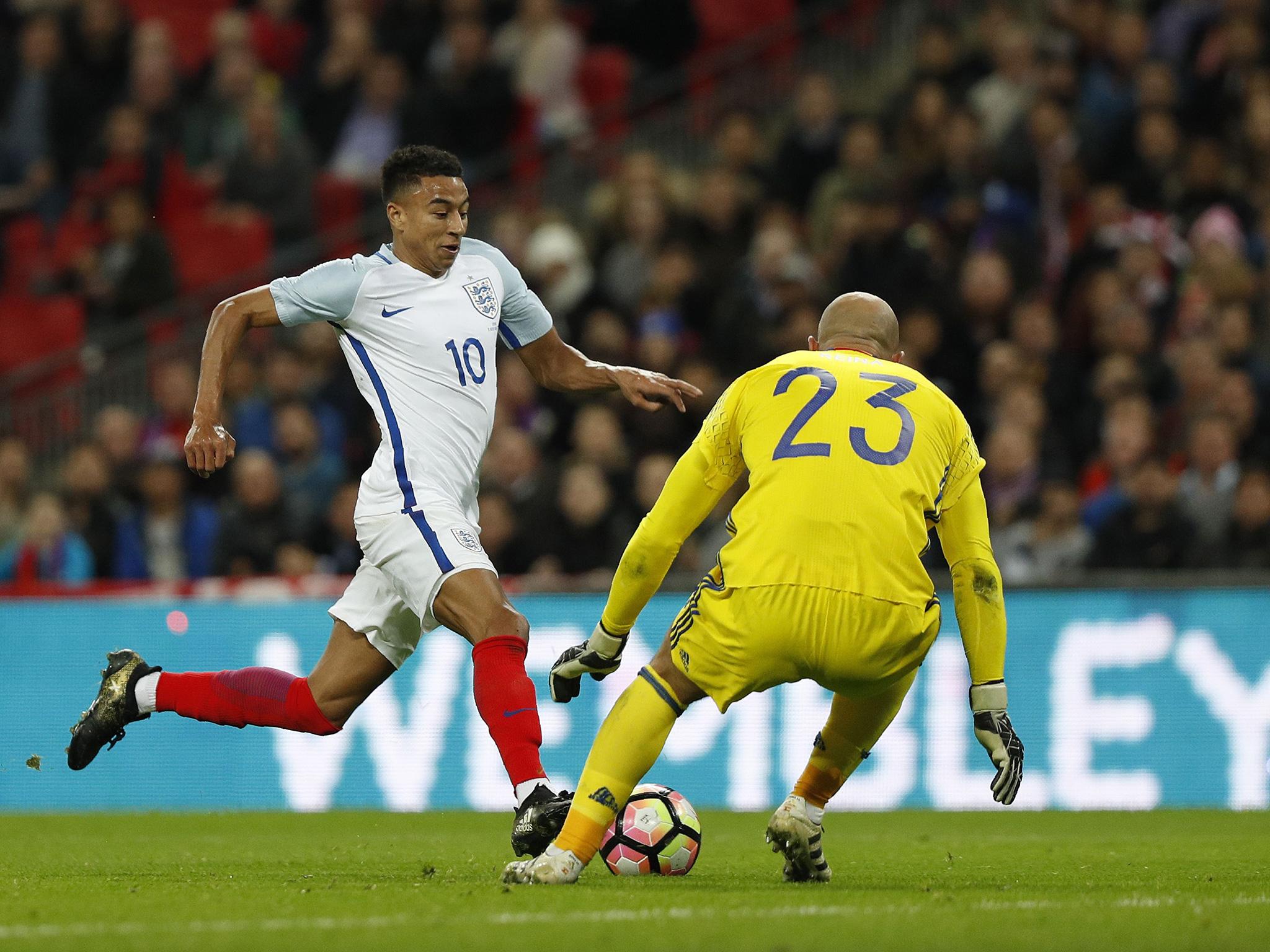 Lingard slipped effortlessly into Lallana's shoes (Getty)