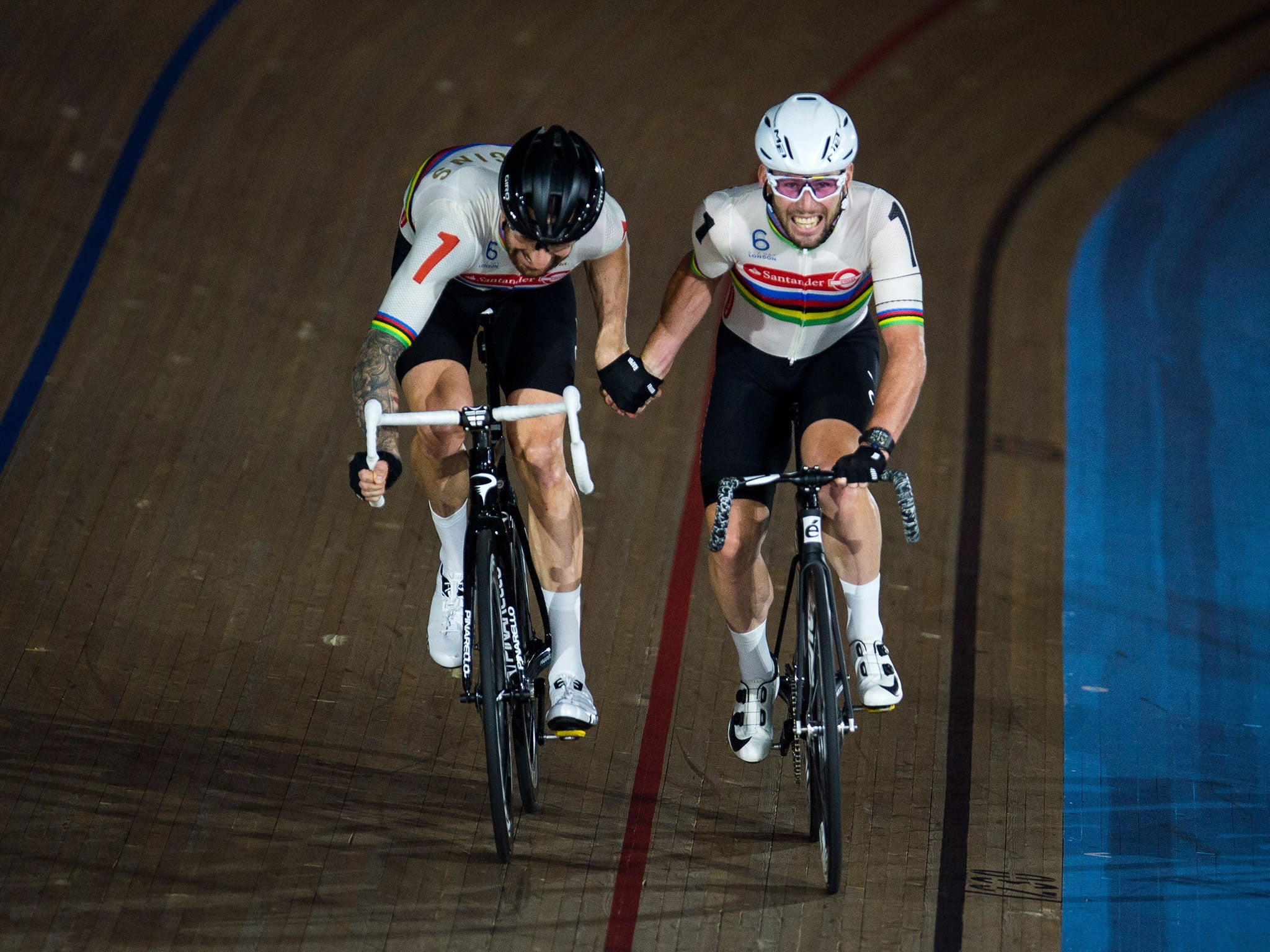 Wiggins and Cavendish in action together