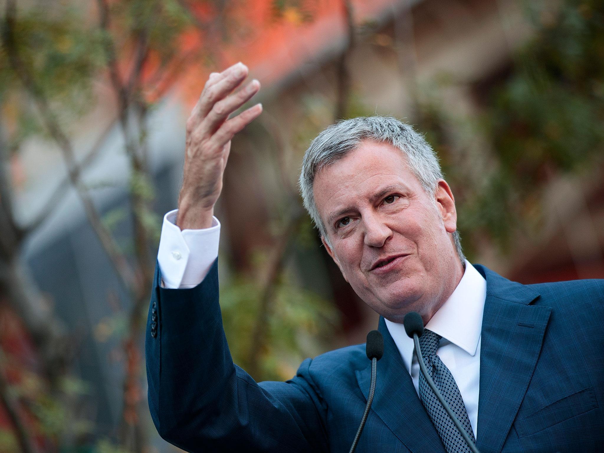 Bill de Blasio vowed to protect undocumented migrants