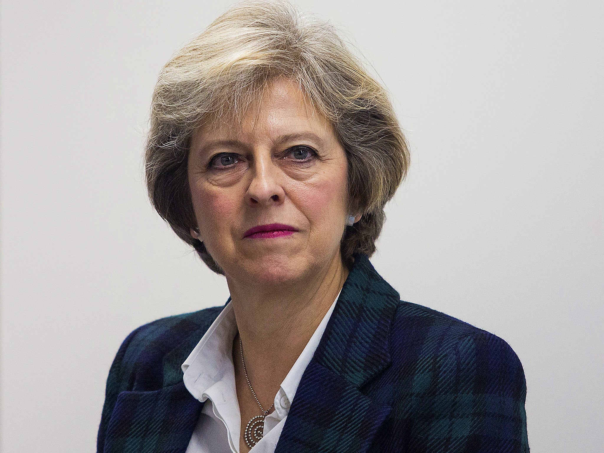 Britain's Prime Minister Theresa May