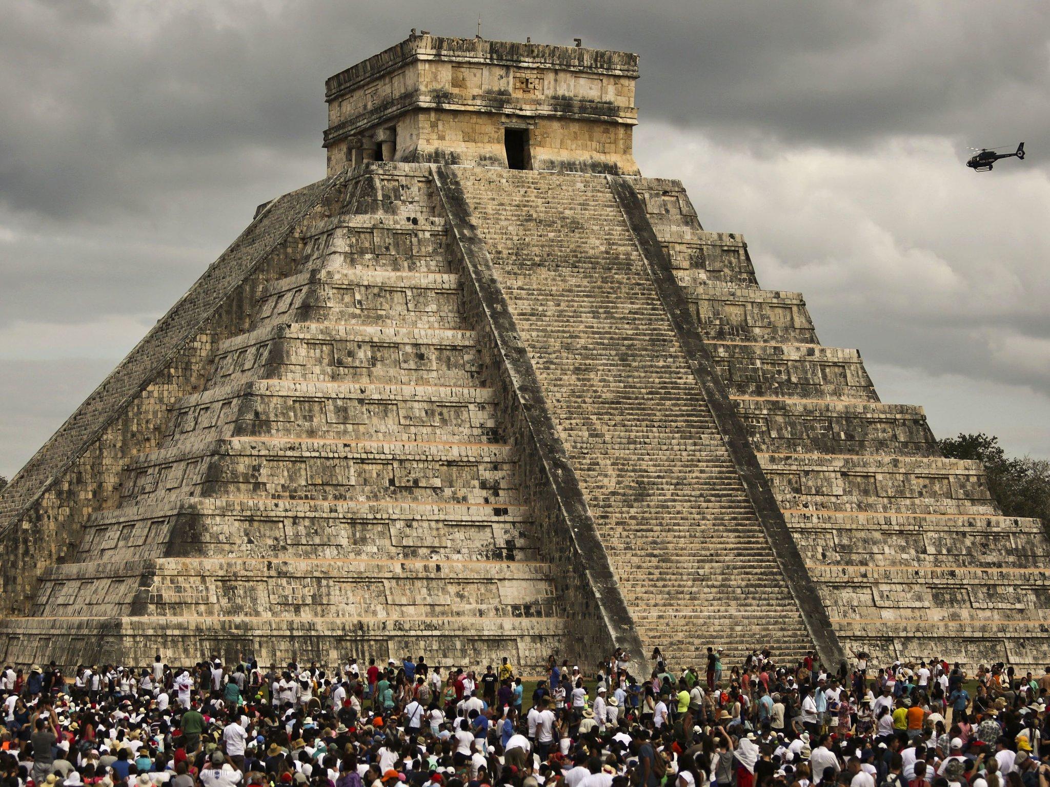 El Castillo is one of Mexico's most famous Mayan temples and attracts 1.4 million visitors a year