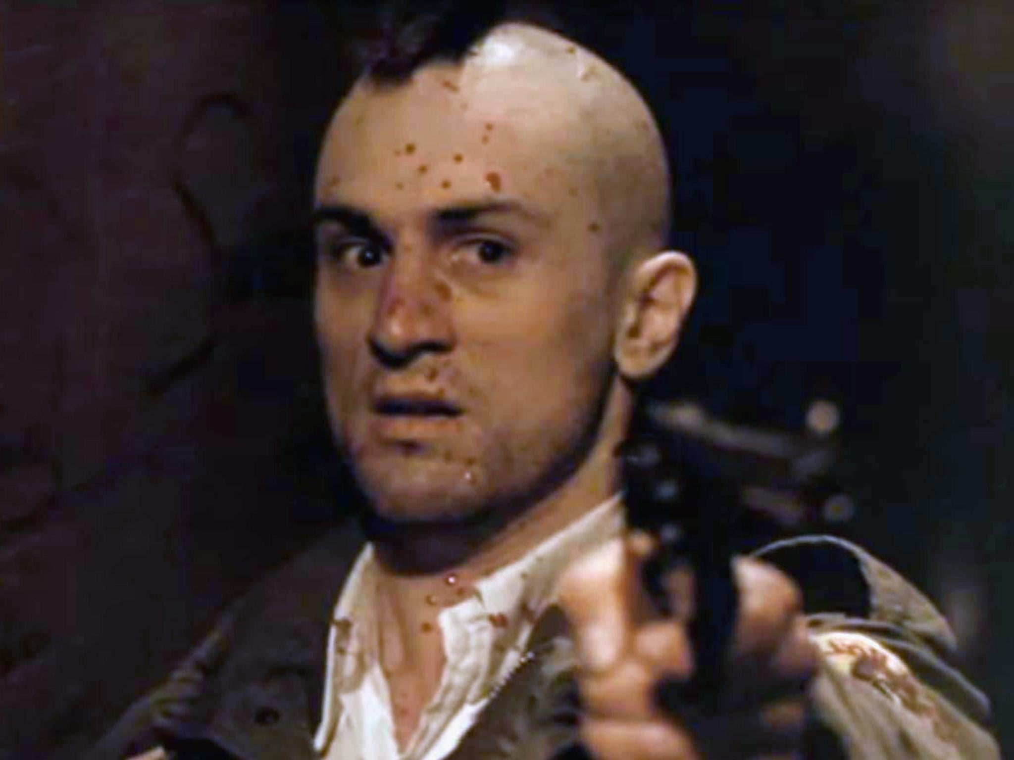 Robert De Niro in film 'Taxi Driver'