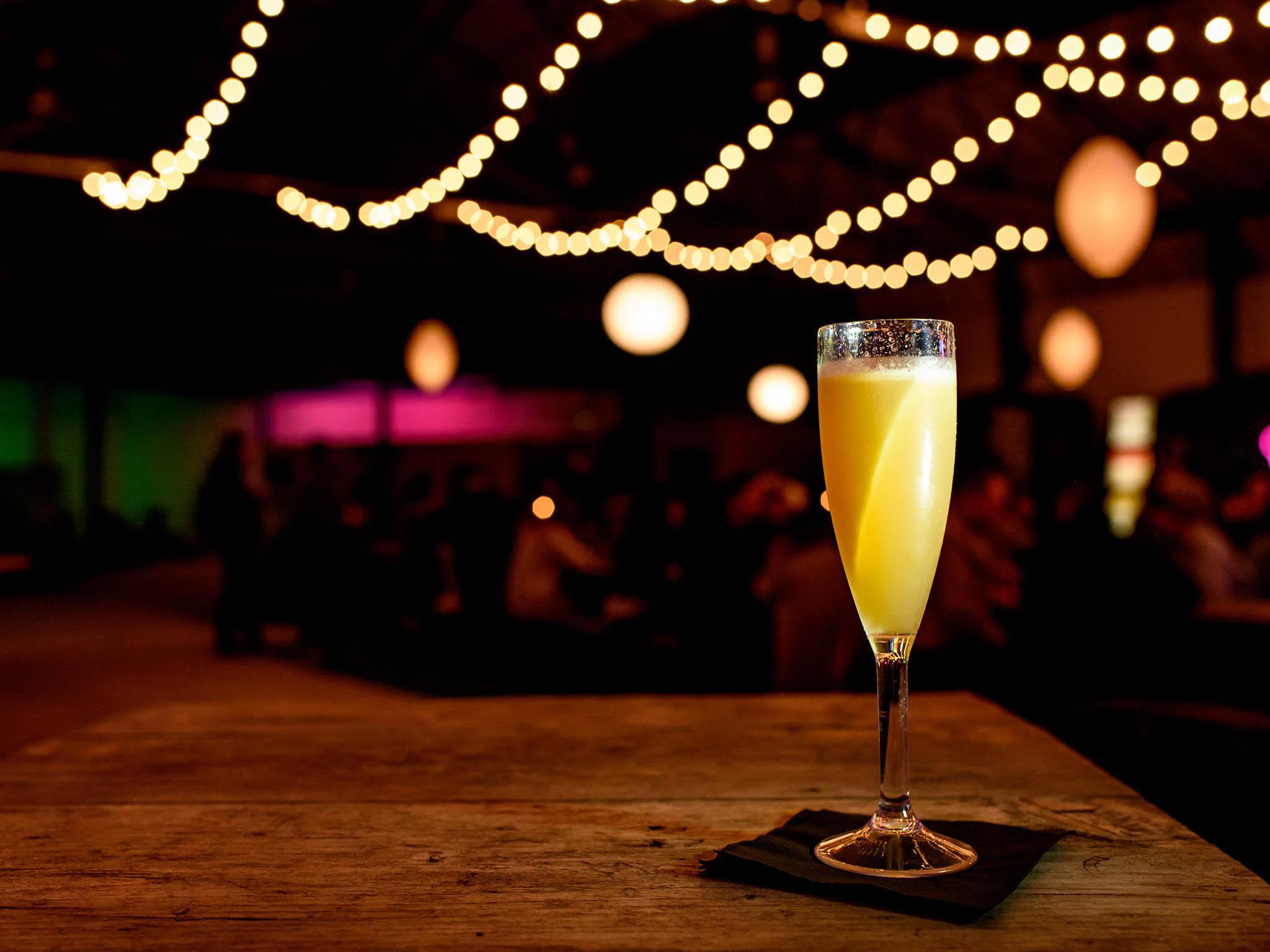 With maple syrup, pumpkin puree and orange bitters, the Mayflower screams Thanksgiving