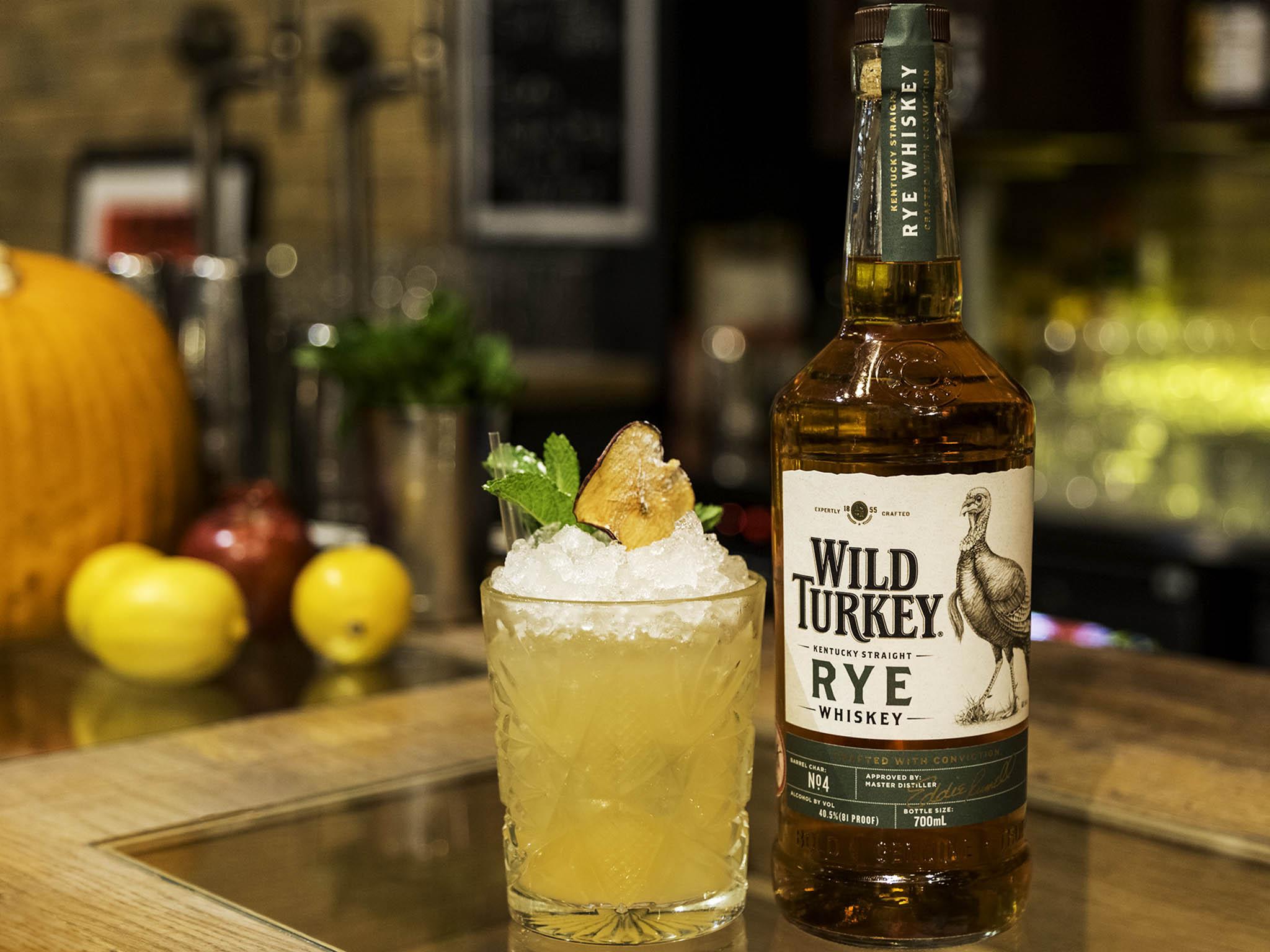 The Wild Apple Gobbler has all the Thanksgiving flavours in it including pumpkin butter