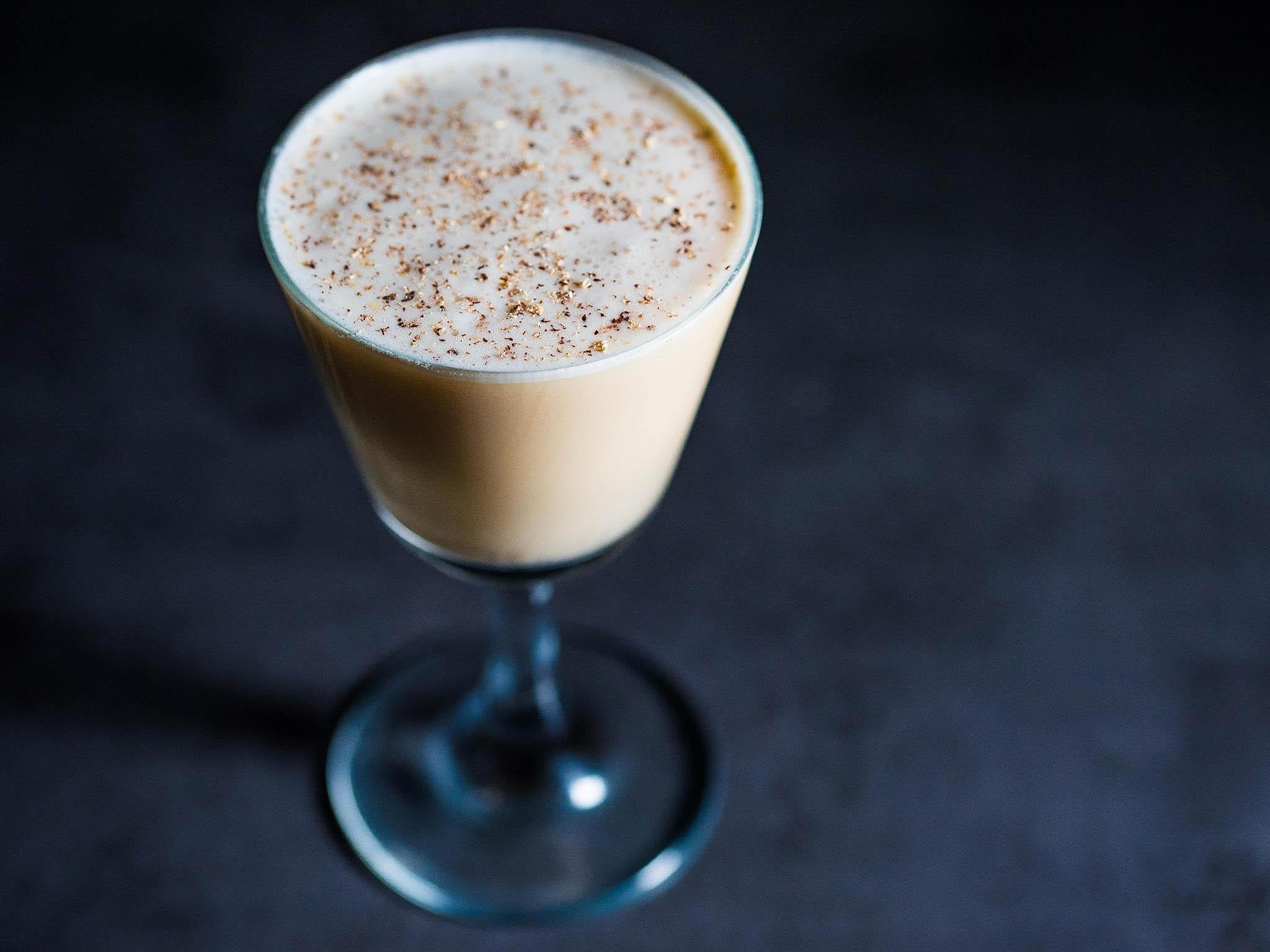 Available for one night only, the Pumpkin Pie Flip is thick and creamy