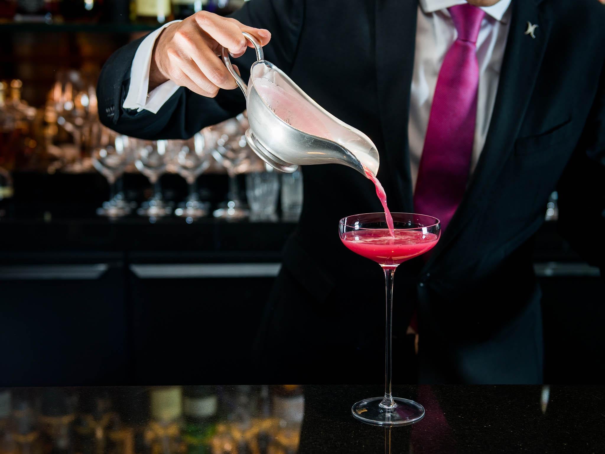 Made from a mixture of fruity Bourbon and cinnamon sugar, the CUT also has a sweet blueberry compote