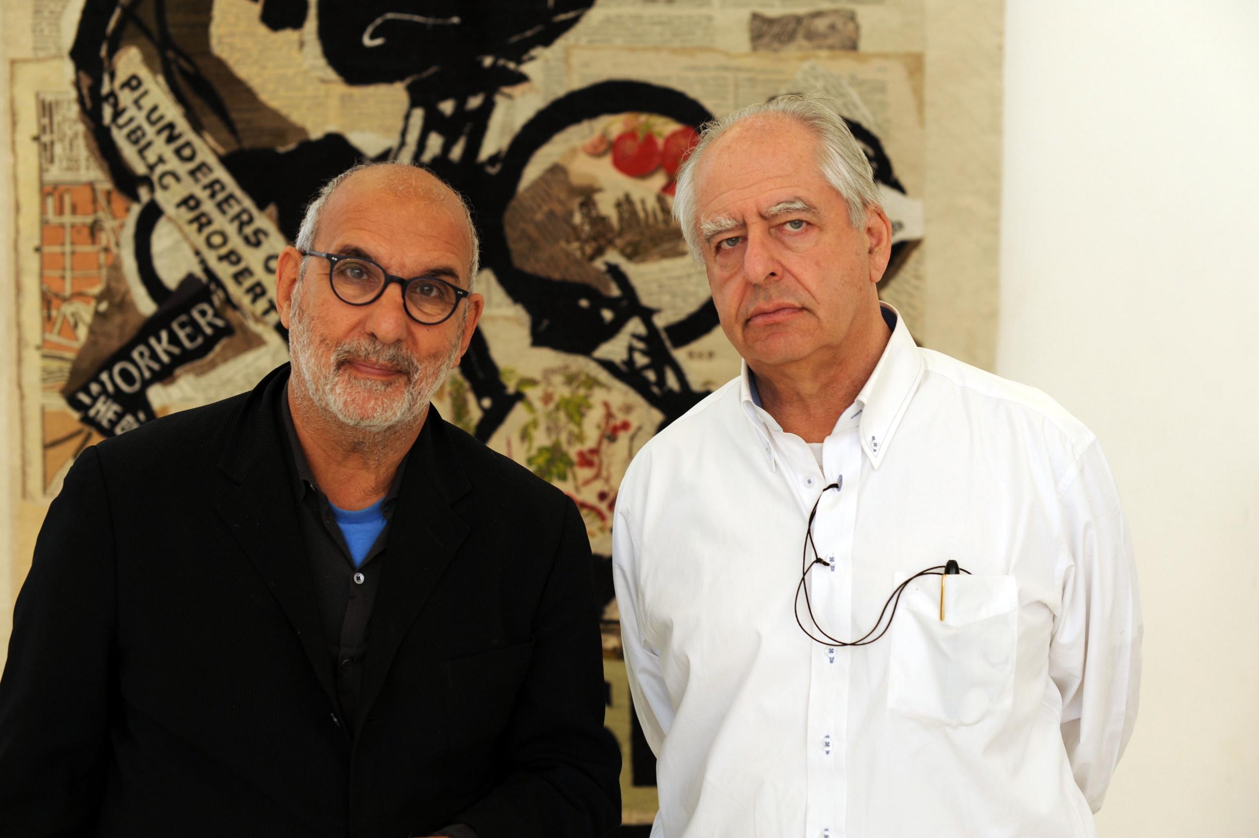 An unusual art: Alan Yentob (left) journeys with William Kentridge