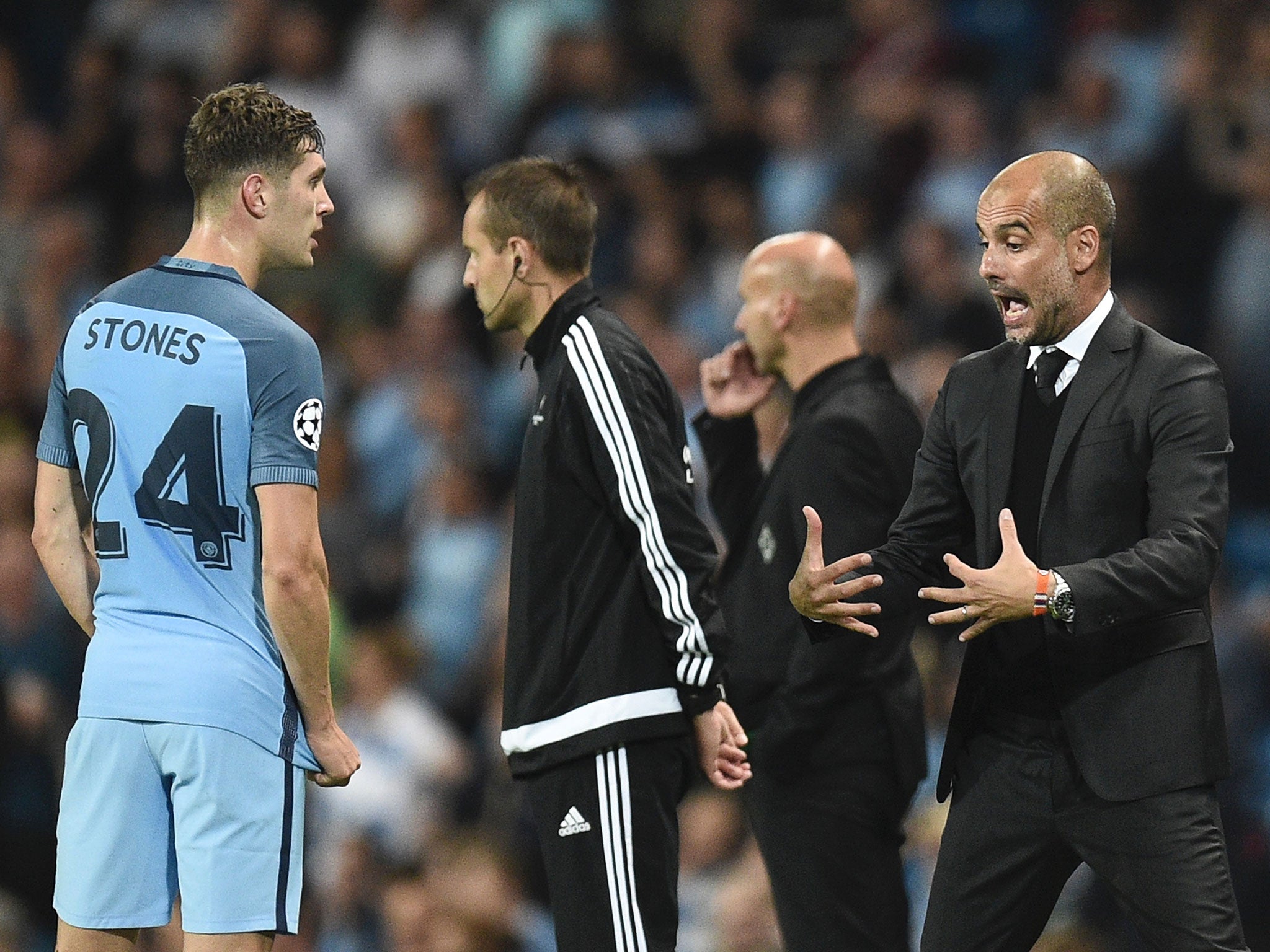 Stones has been let-off making mistakes so far by Guardiola