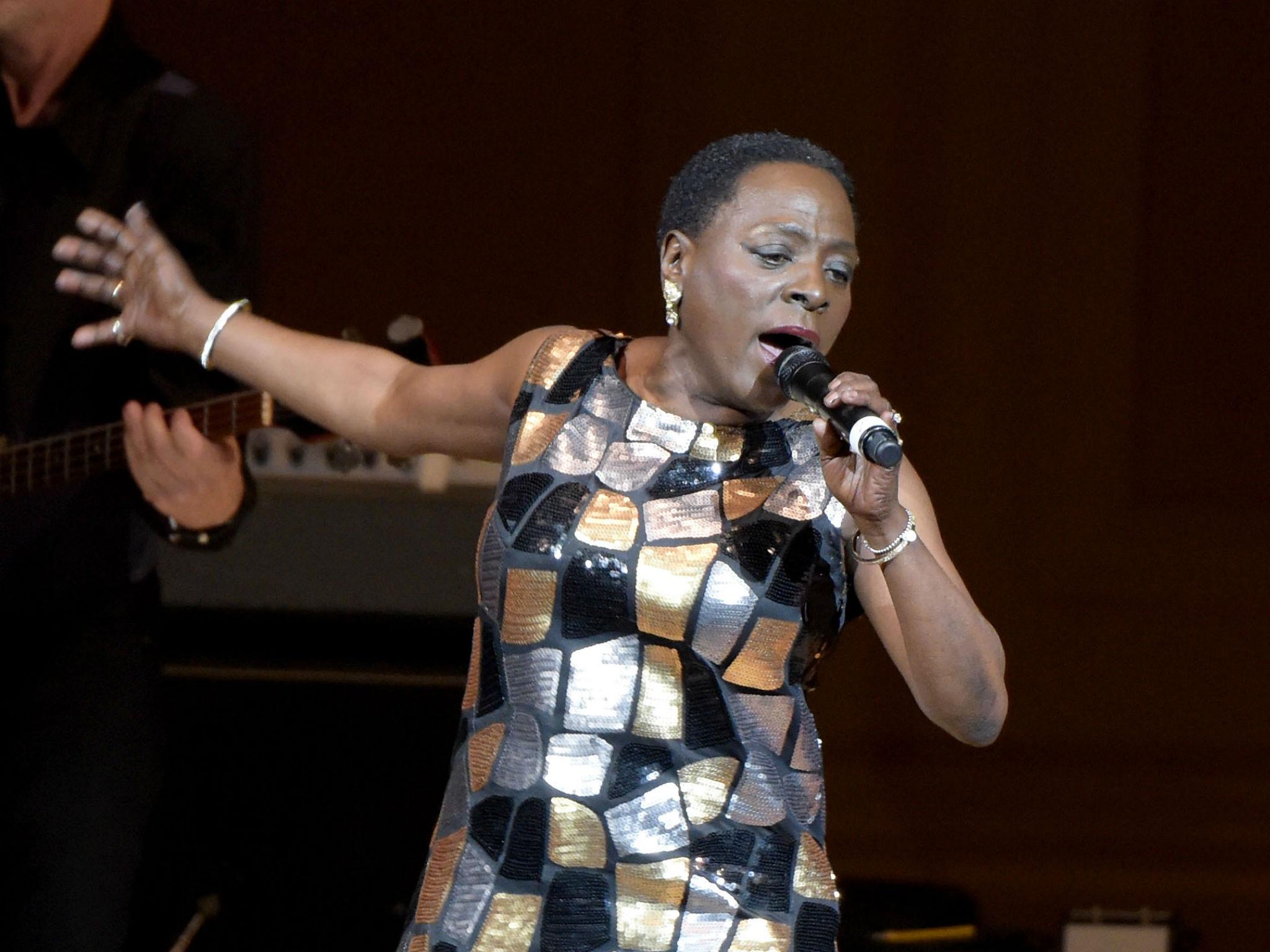 Sharon Jones performing