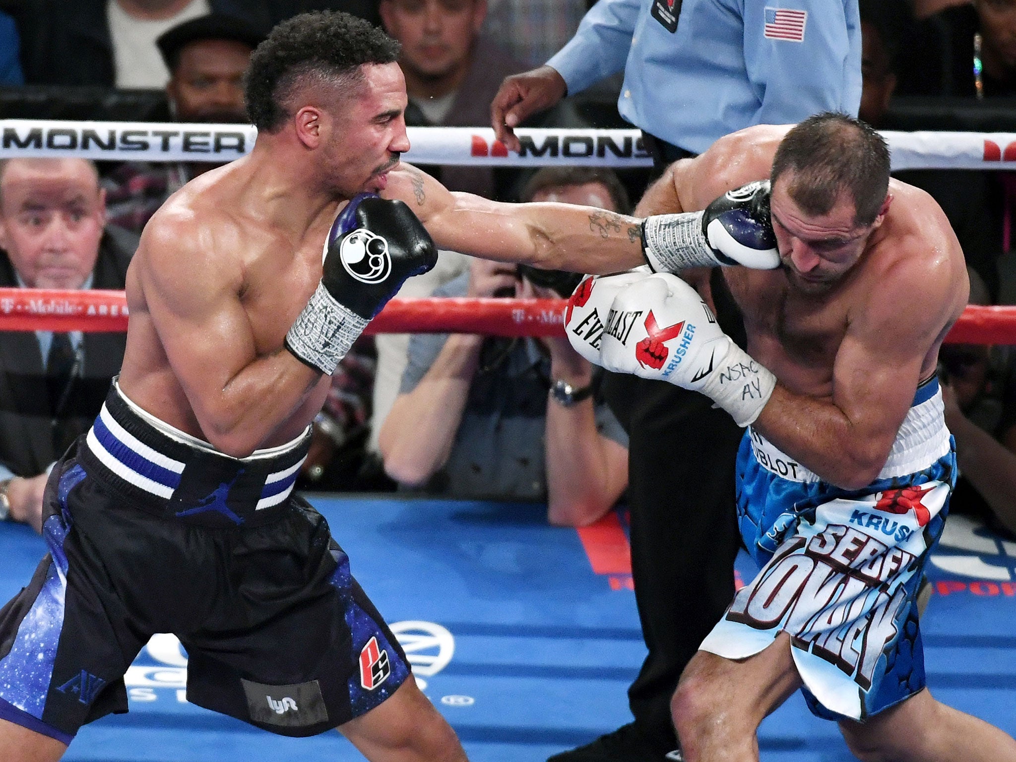 The fight was billed as a classic match-up of puncher versus boxer, and for the early part of the fight the puncher was winning