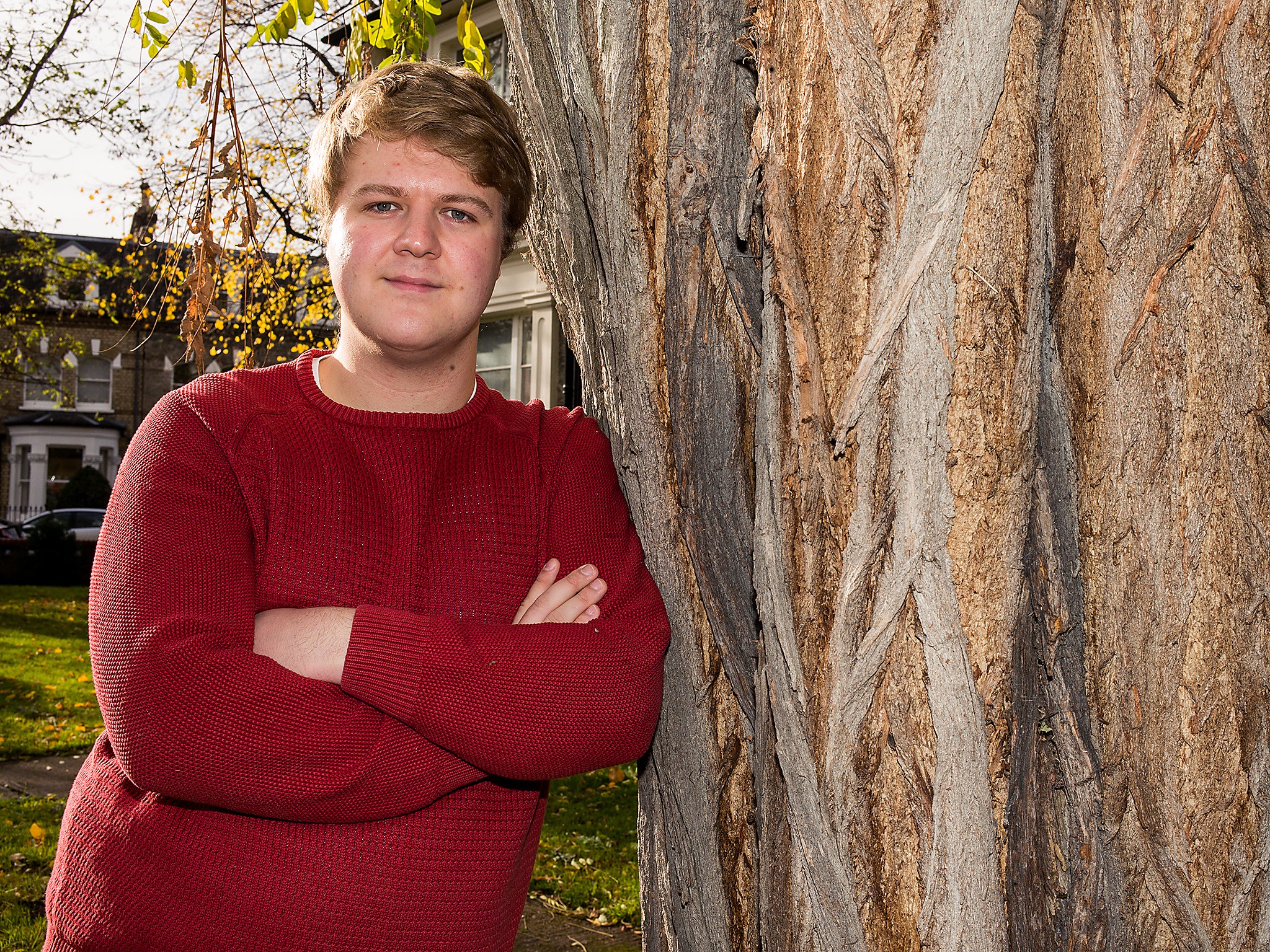 'Centrepoint put me back on track' Ben today (Photo: Alex Lentati)