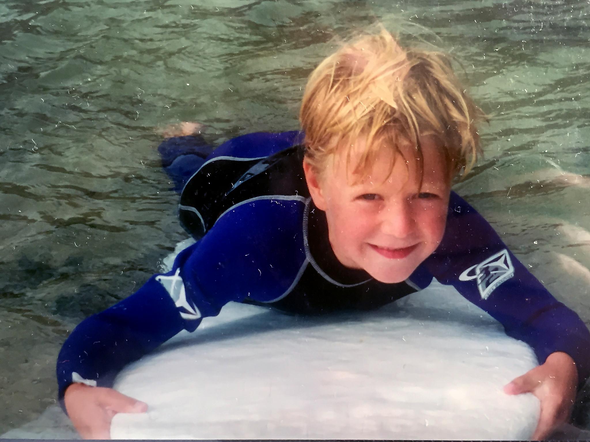 Growing up: on holiday in Cornwall