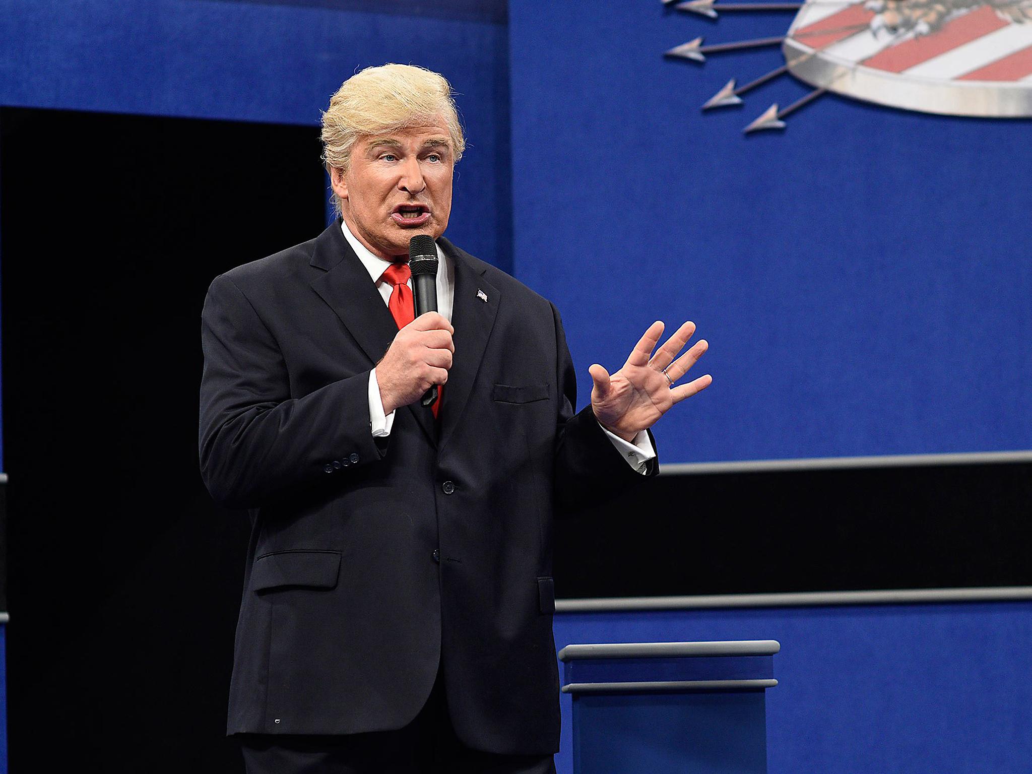 Alec Baldwin as Trump on Saturday Night Live