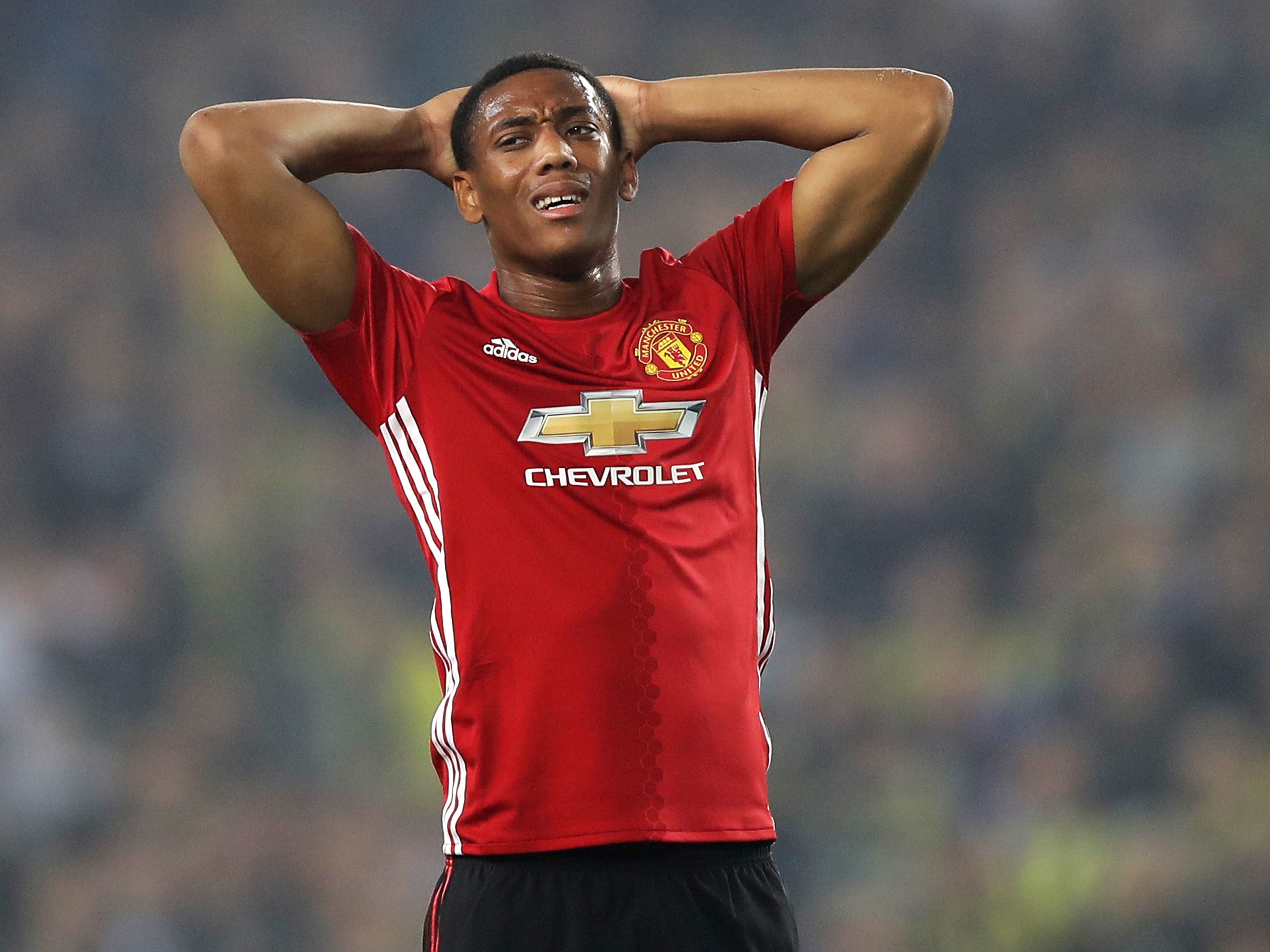 Martial was dropped from the France squad this month