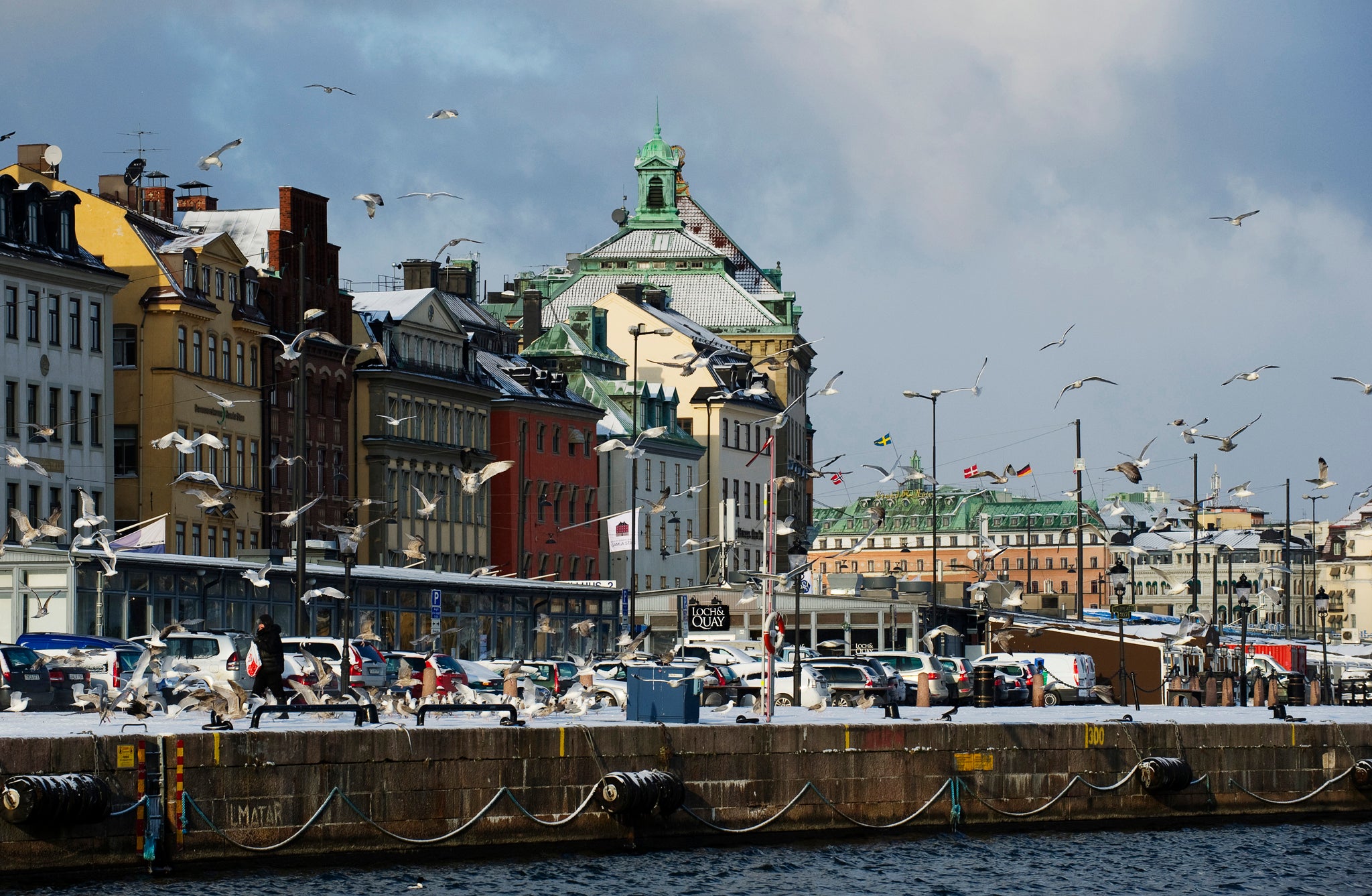 Stockholm sits on the Baltic Sea (Jonathan Nackstrand/AFP/Getty)